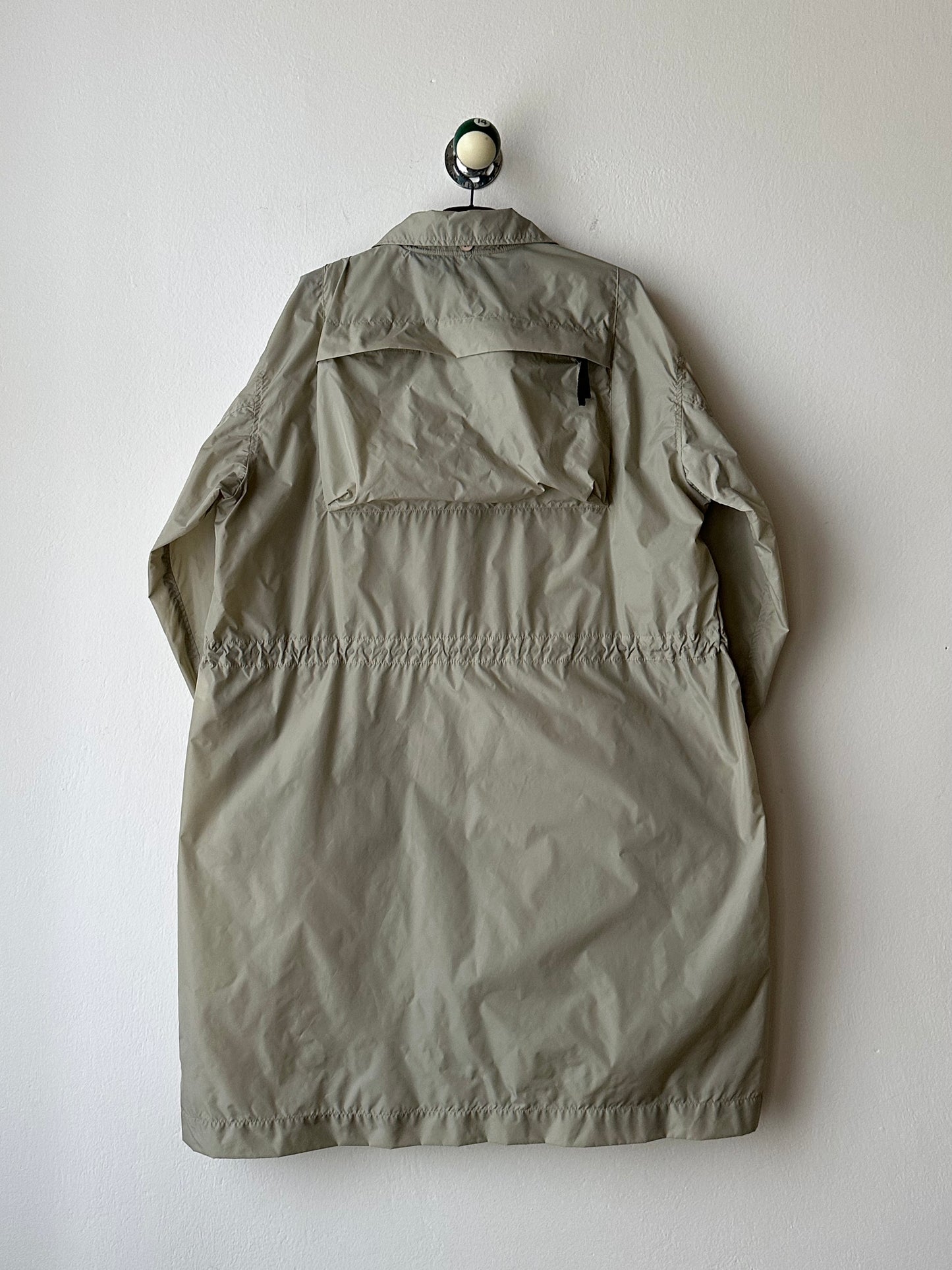 Nylon packable ice gray