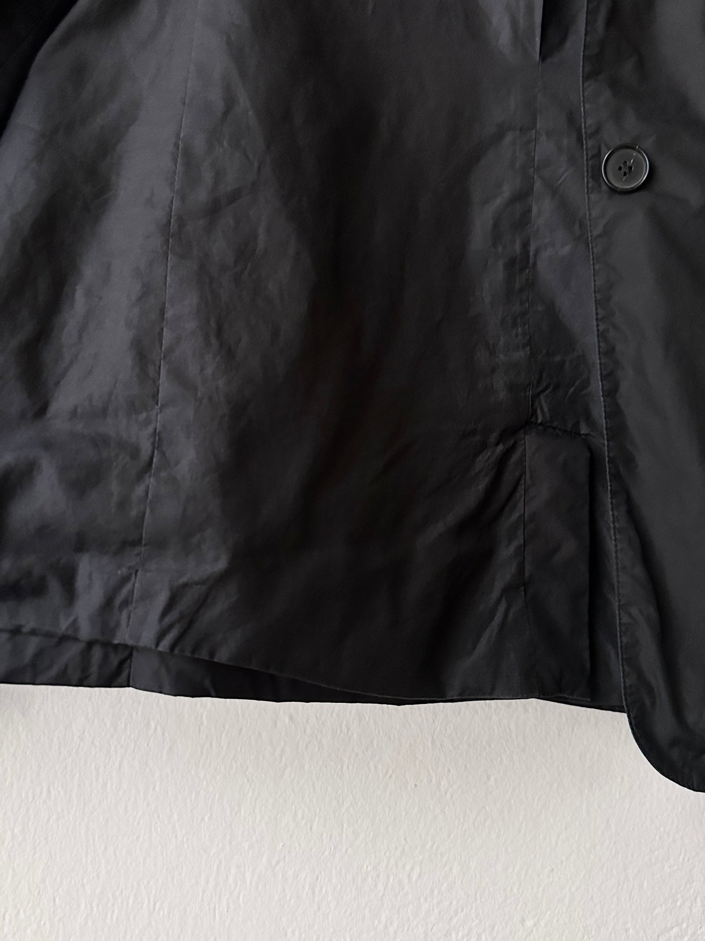 JIL SANDER minimal black jacket