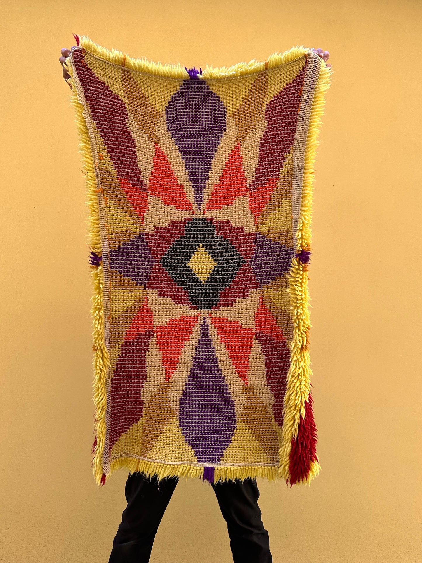 1970s Pile rug