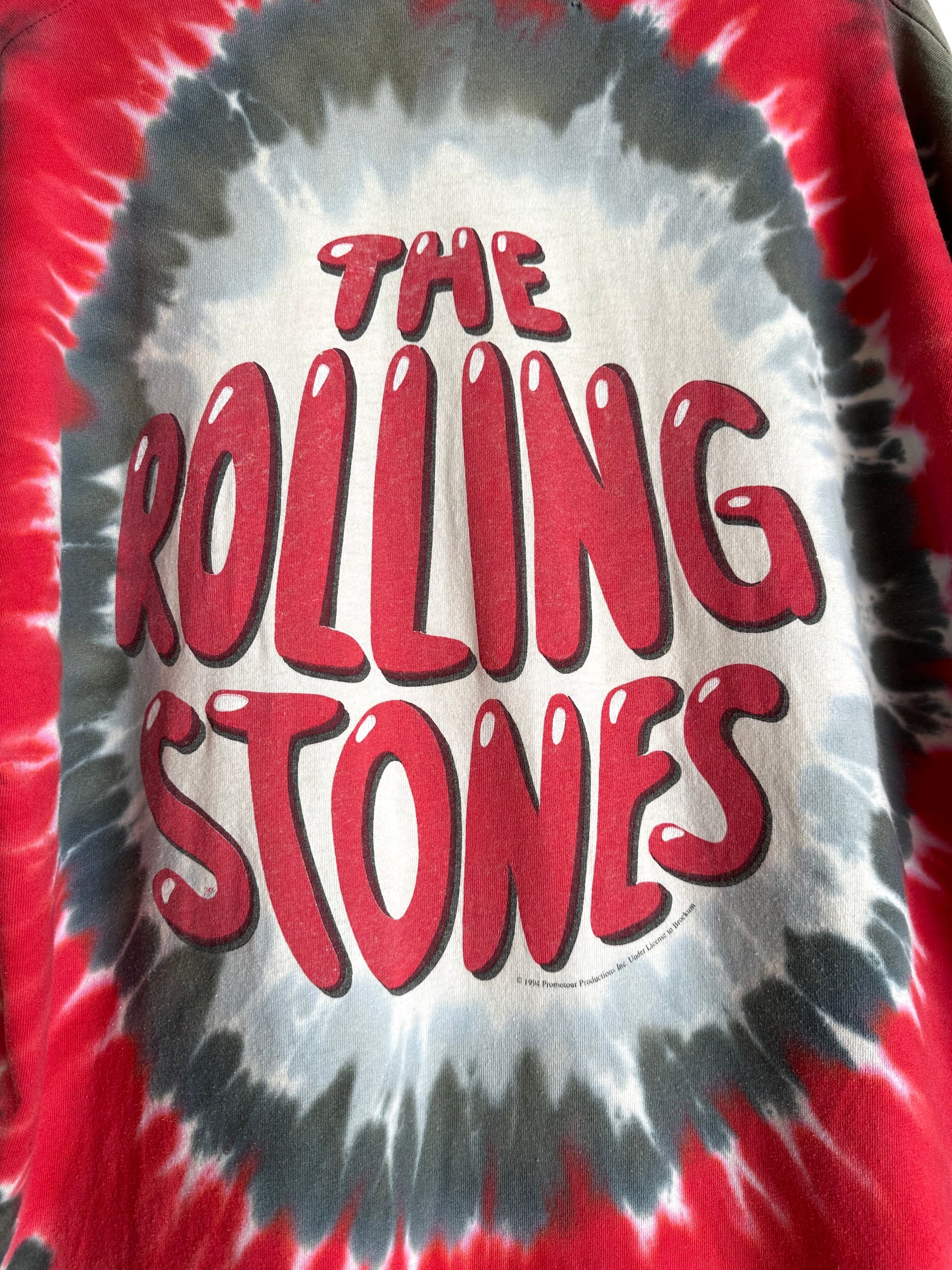 1994's Rolling Stones T shirt 90's バンT タイダイ ローリングストーンズ vintage t shirt