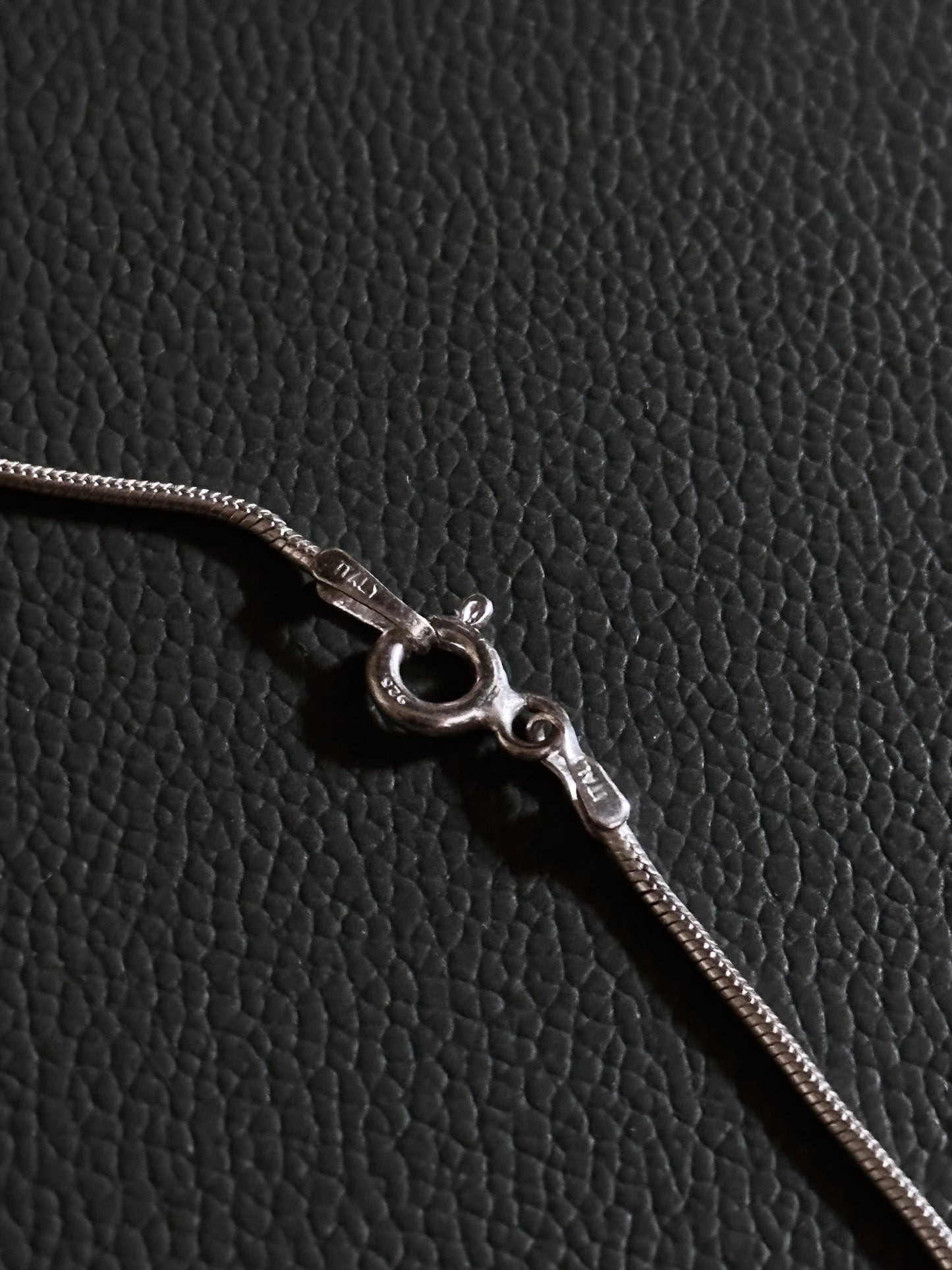 Italy 925 tiny chain necklace - ethnical