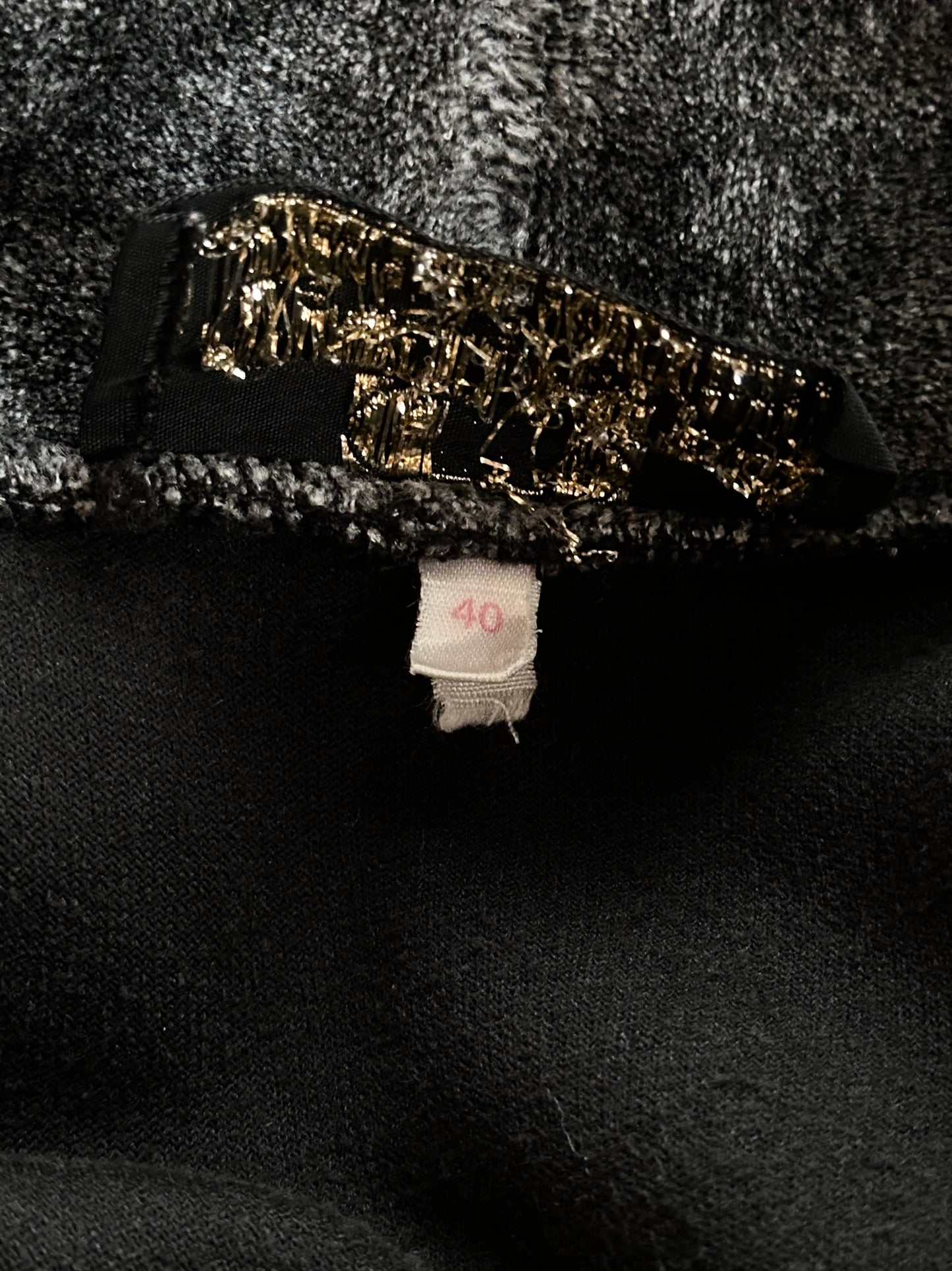 1980s French pile velours jumpsuit