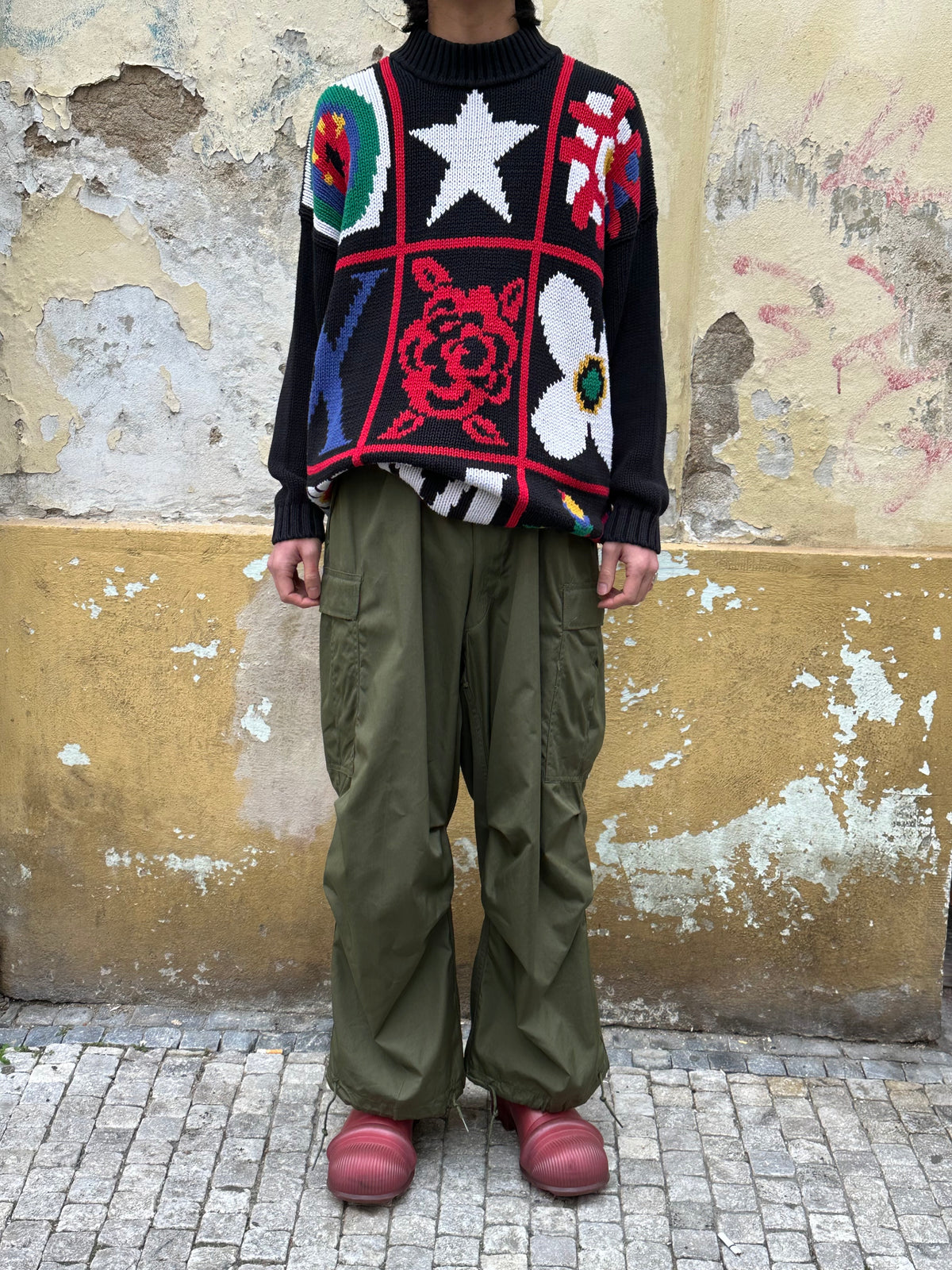 1990s Oversized Cotton Jumper