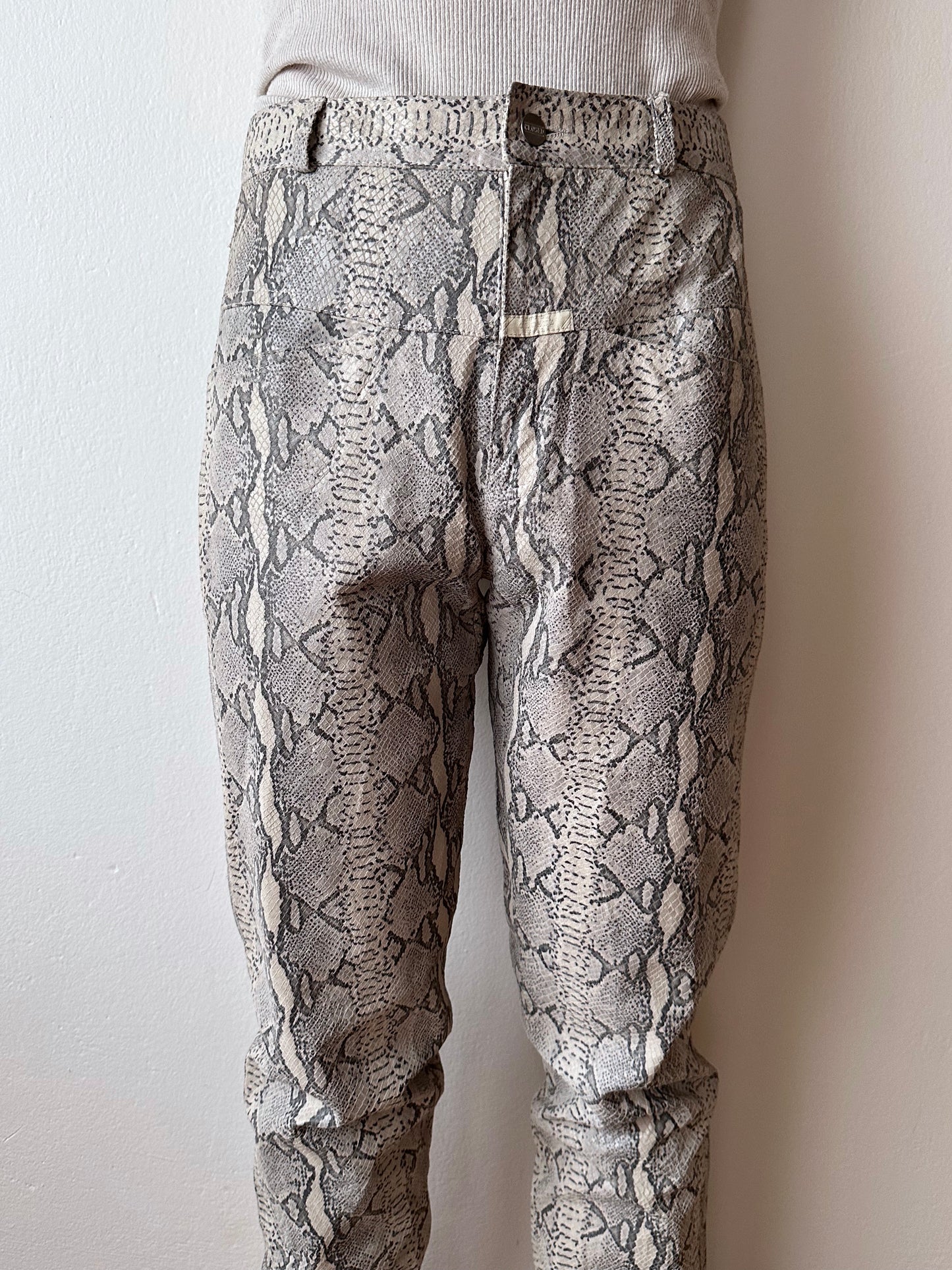 CLOSED leather trouser - w29