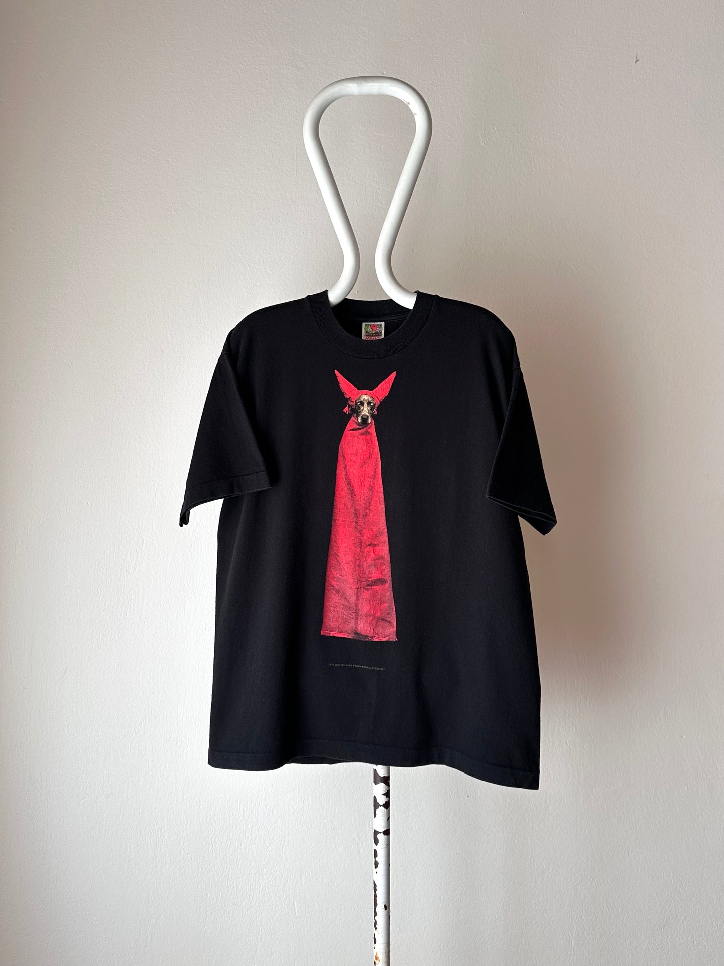 William Wegman 90's 90年代 Vintage ヴィンテージ ウェグマン T-shirt Tee Tシャツ Art アート プラハ 古着屋 古着 Praha Prague Vintage store ユーロ古着 ヨーロッパ古着
