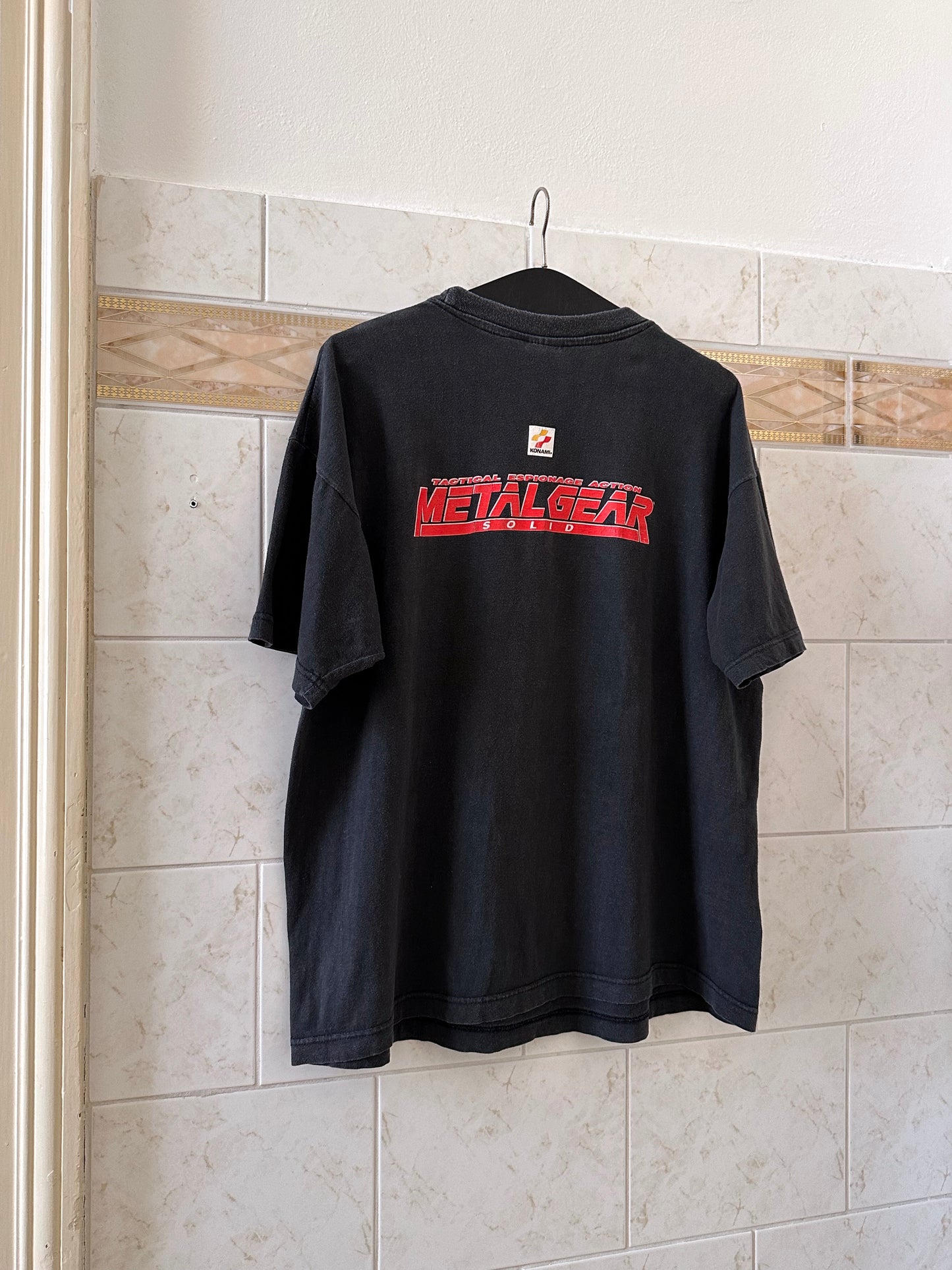 1998 Metal gear solid promo tee - L~XL