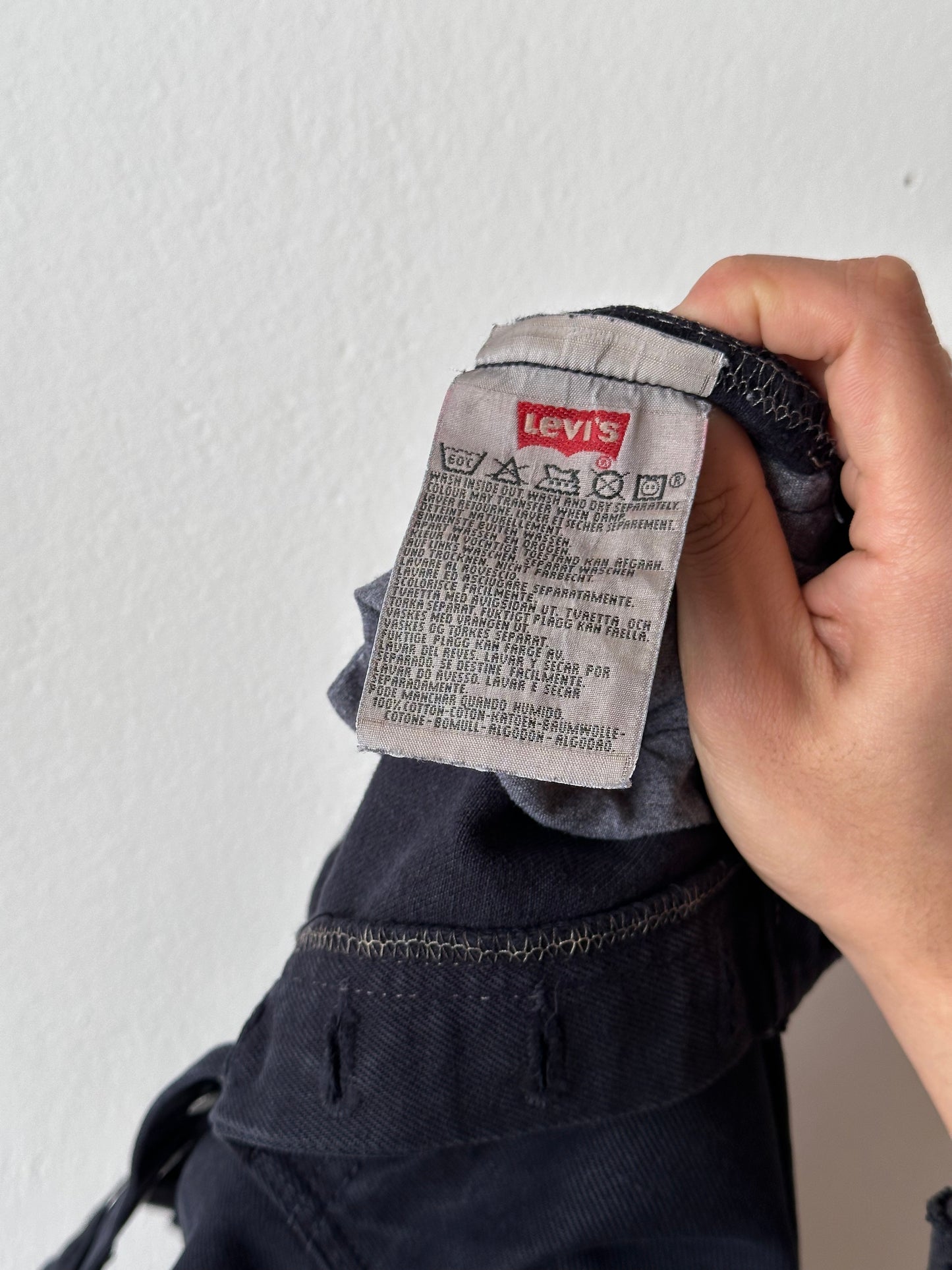 90s Levi's 501 Black, USA - w29