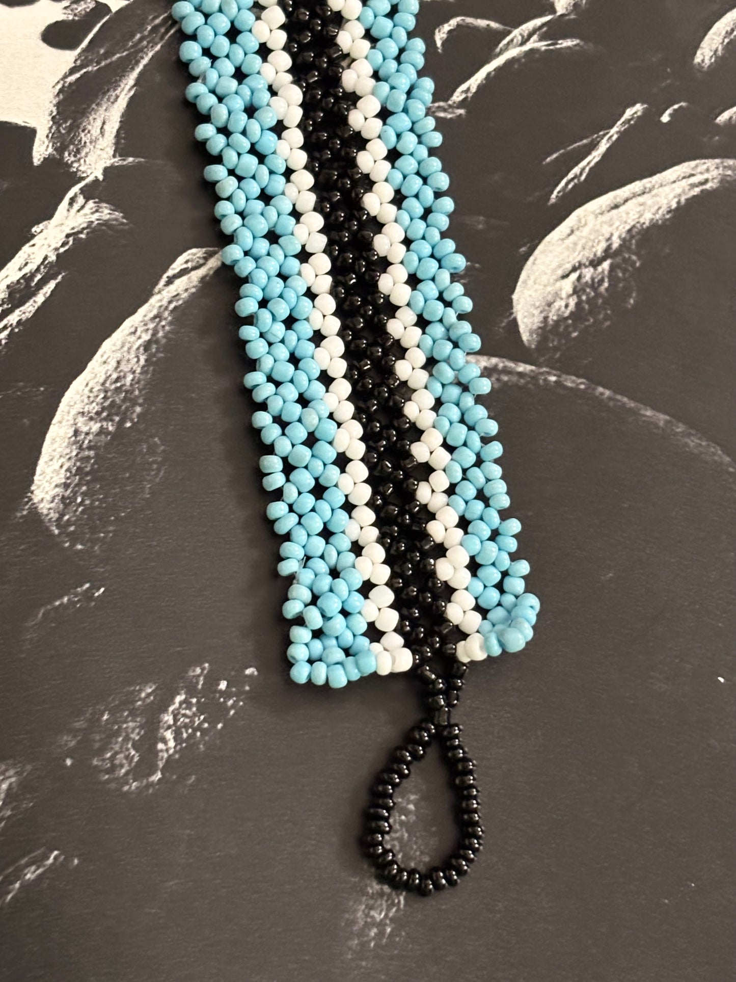 handmade beads cuff bangle