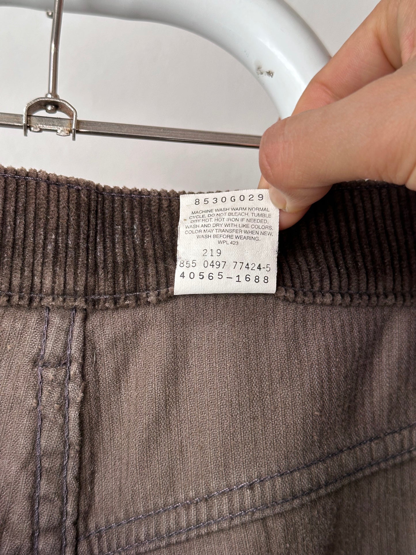 90s Levi's 565 Corduroy Relaxed fit - w34