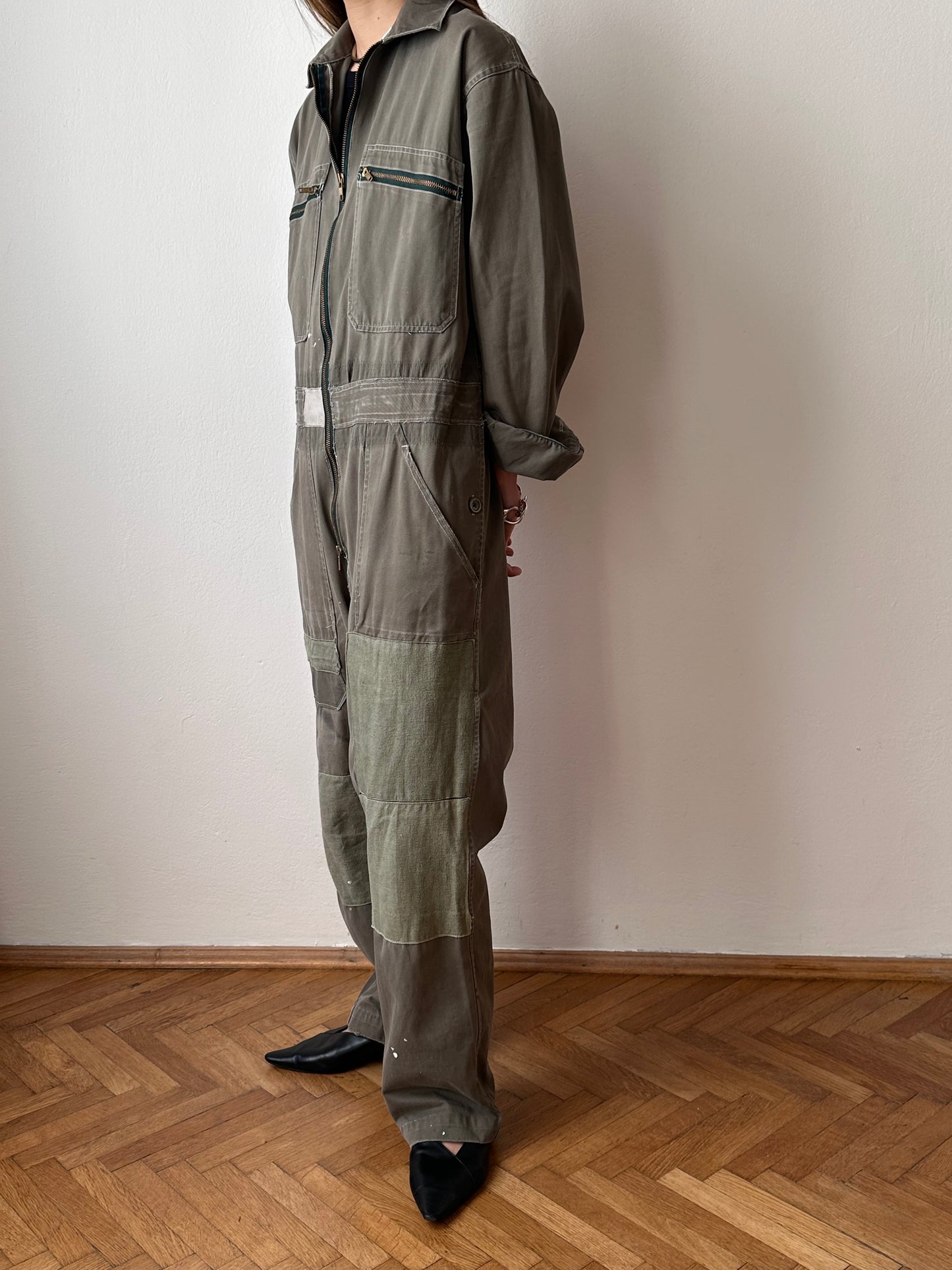 1970s German work jumpsuit