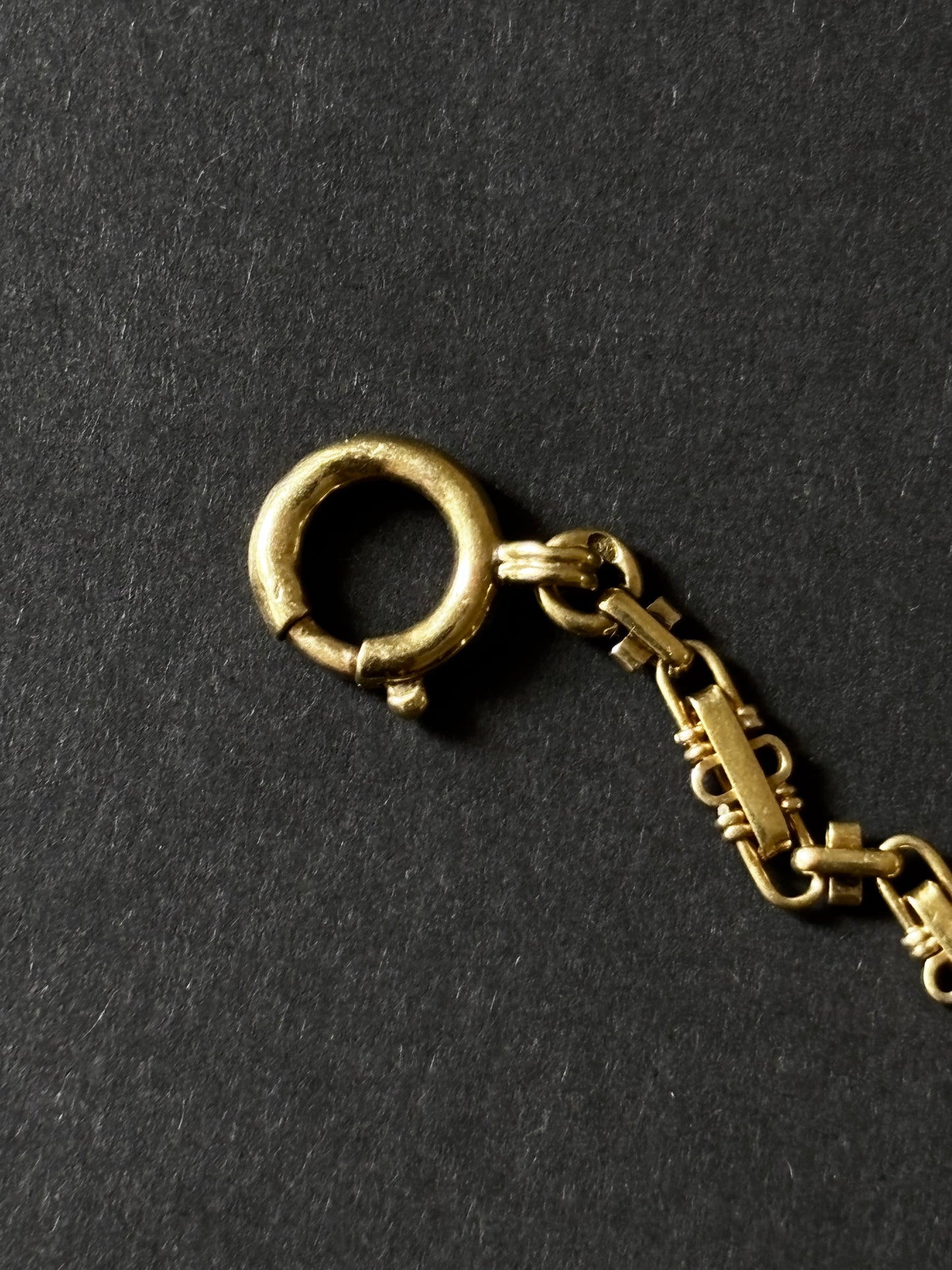 1920-30s Czechoslovakia Artdeco watch chain / choker Au585