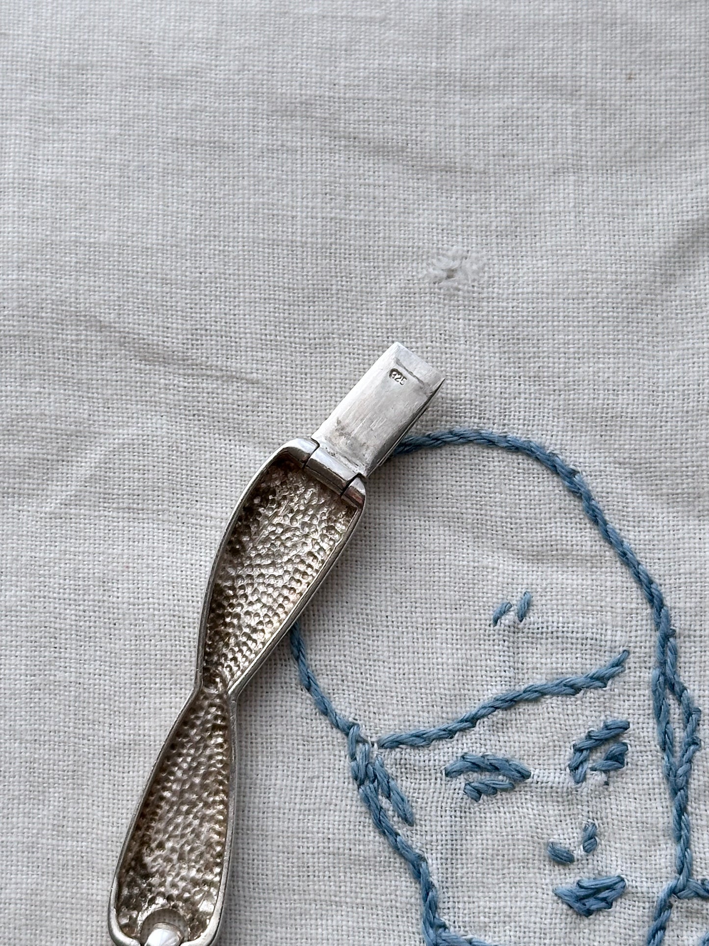 1980s Scandinavian low twist necklace