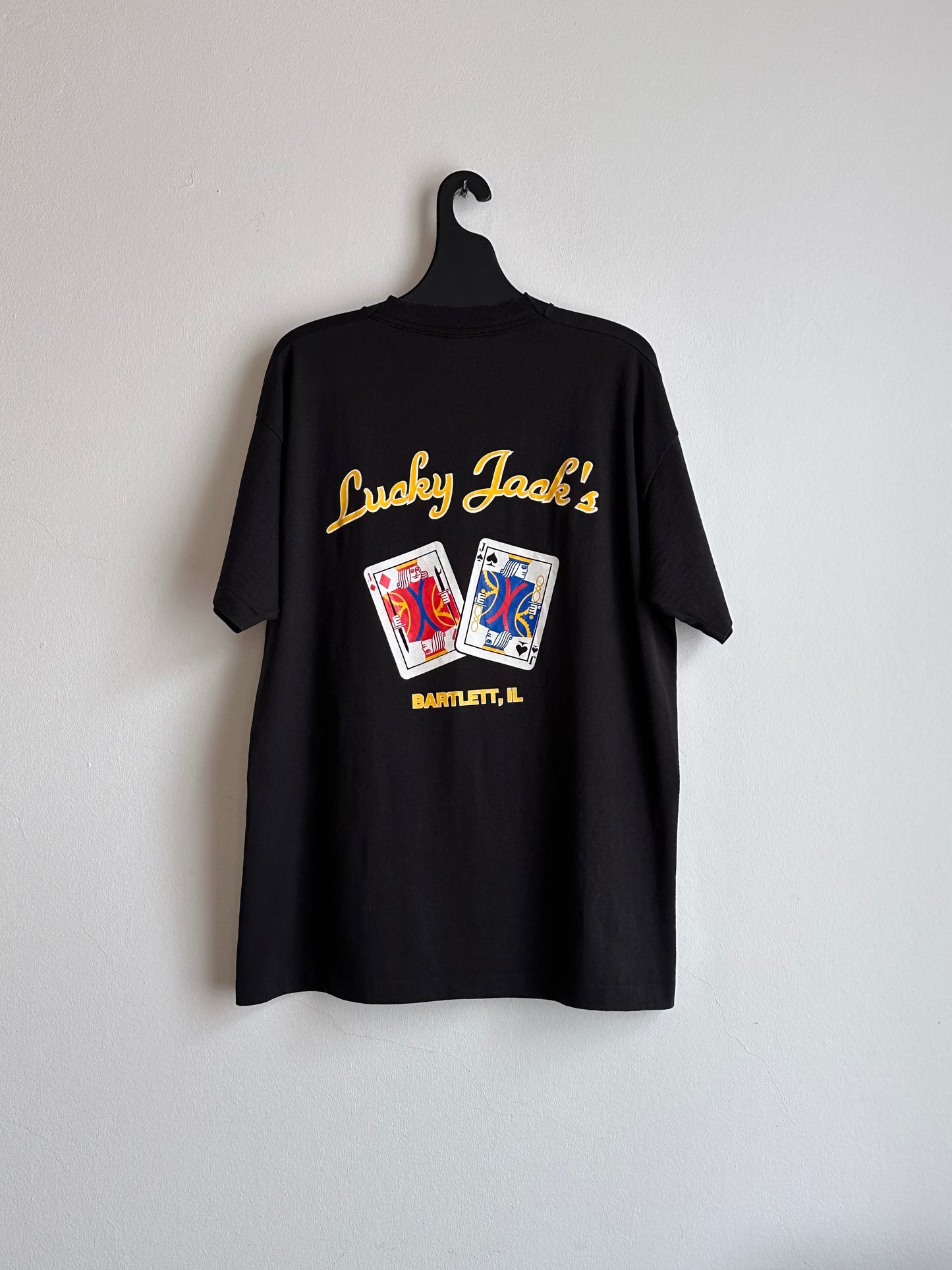 90s Black pocket tee - XL