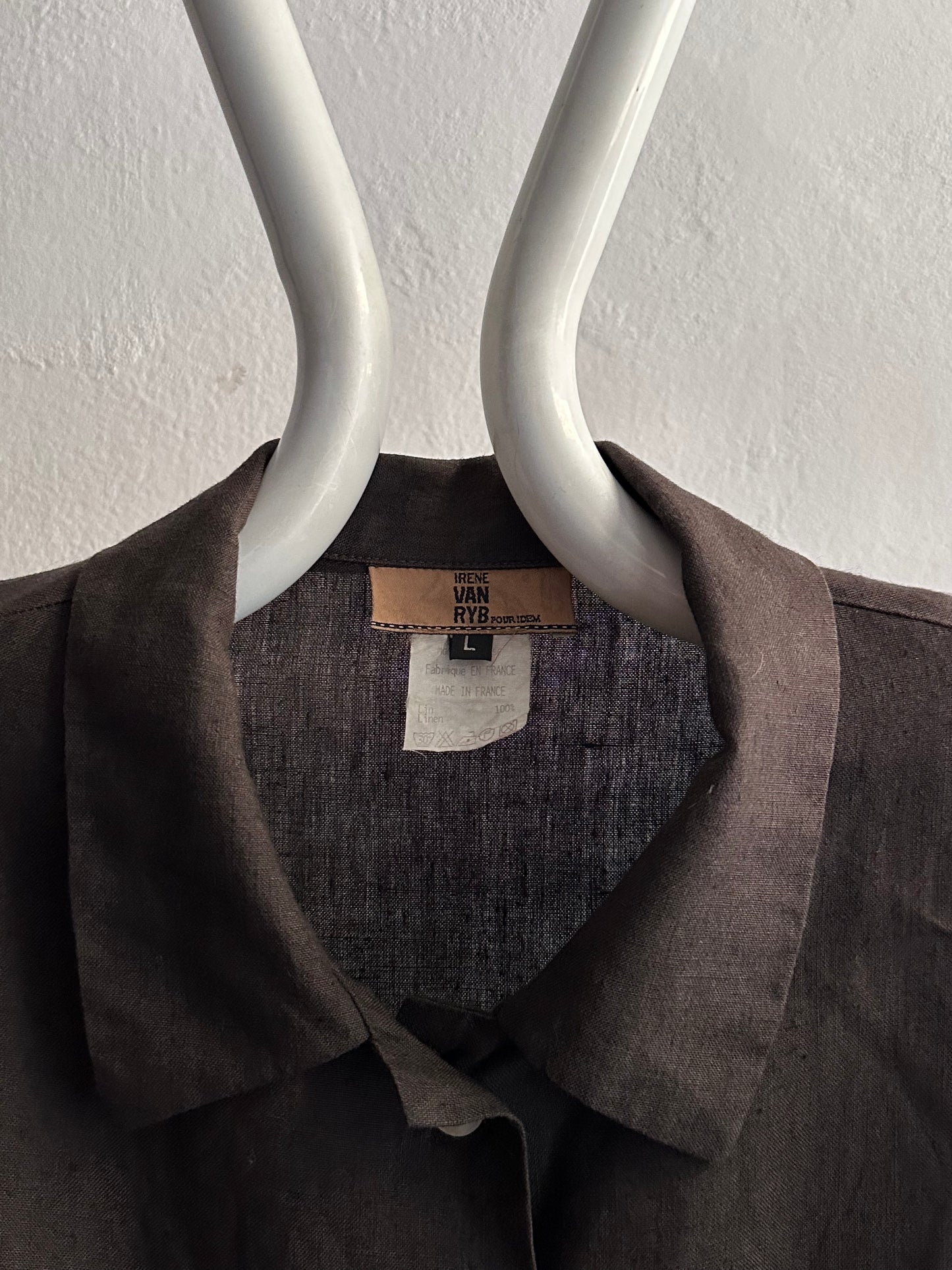 French linen shirt