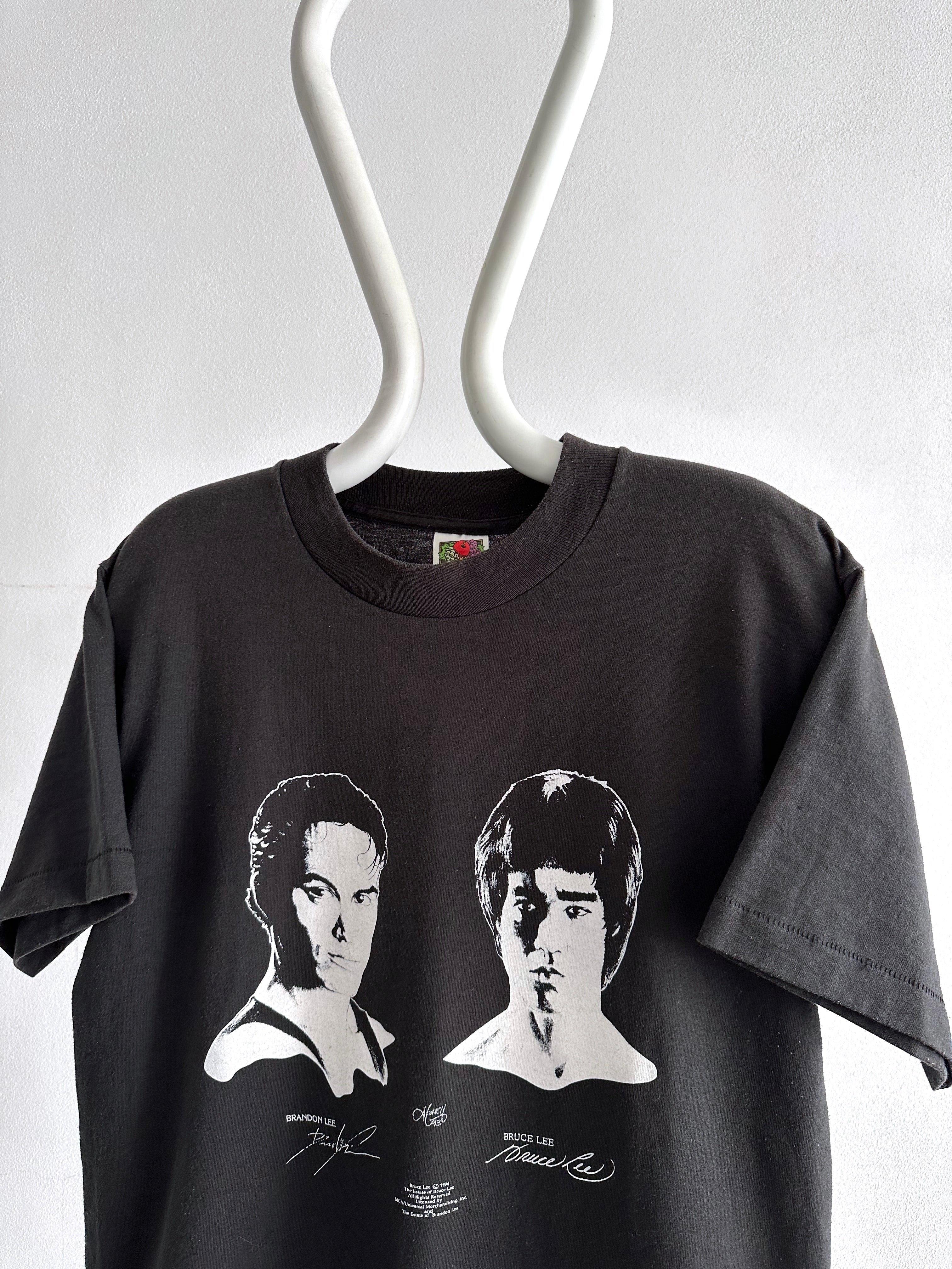 1994 Brandon Lee & Bruce Lee Memorial Tee - M – TOTO