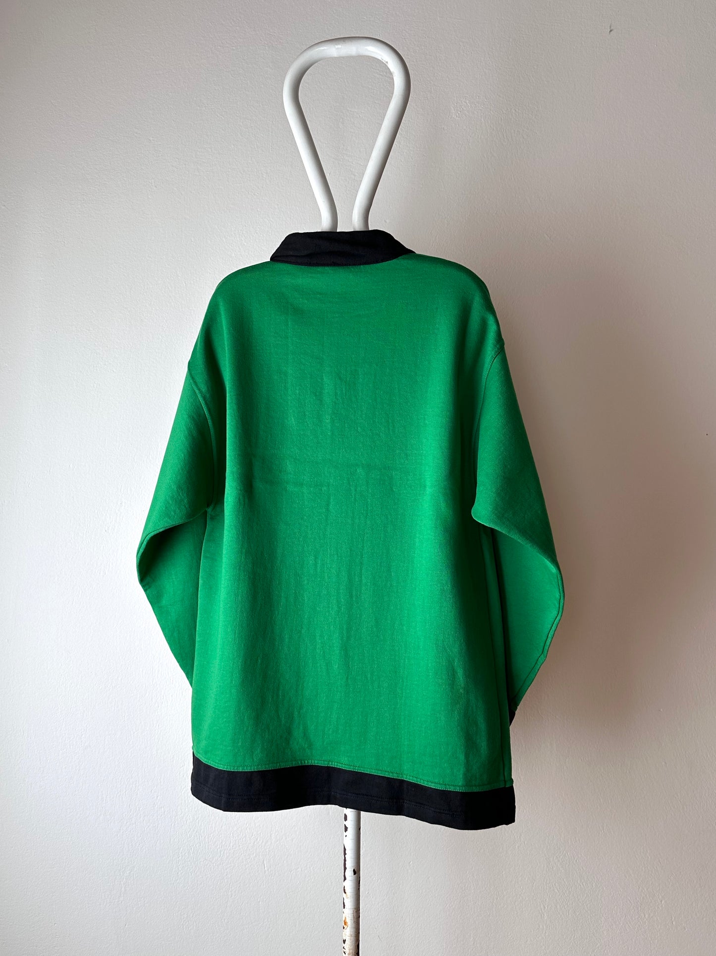 90s Lace up sweat shirt - XL