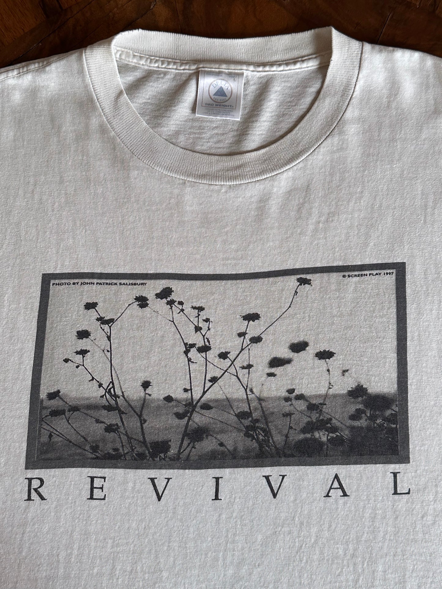 John Patrick Salisbury 1997 90's 90年代 T-shirt Tシャツ Art アート Vintage ヴィンテージ 古着 プラハ 古着屋 Praha Prague Vintage store ユーロ古着 ヨーロッパ古着