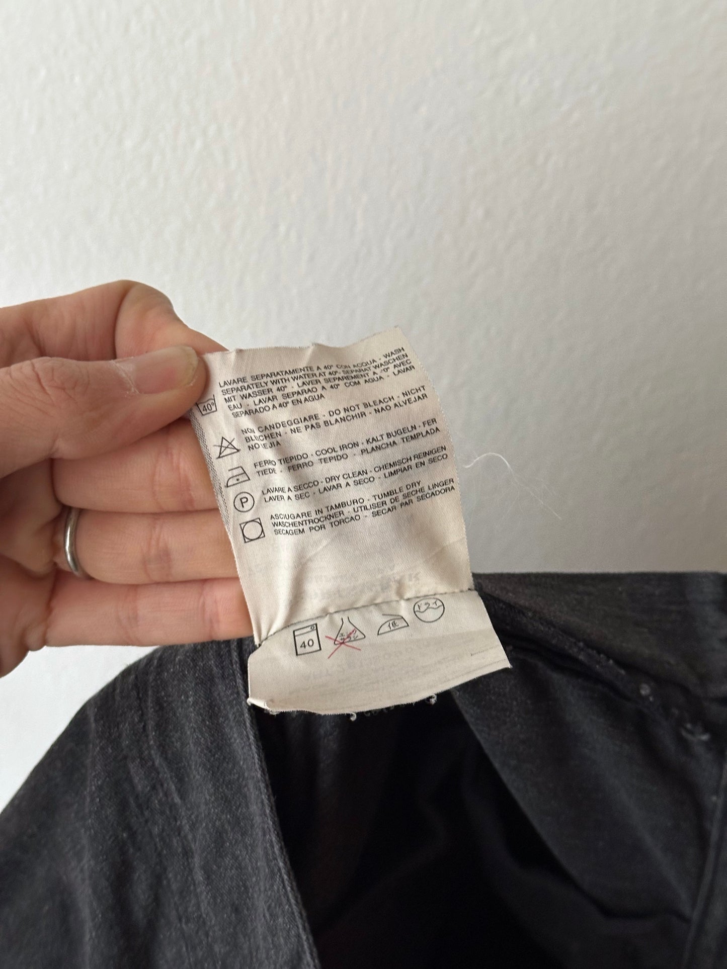 SS' 98 C.P. COMPANY grey trousers - w28