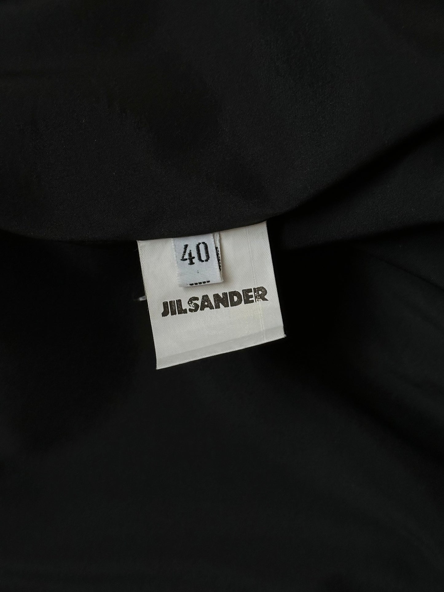 90s JIL SANDER black tailored jacket