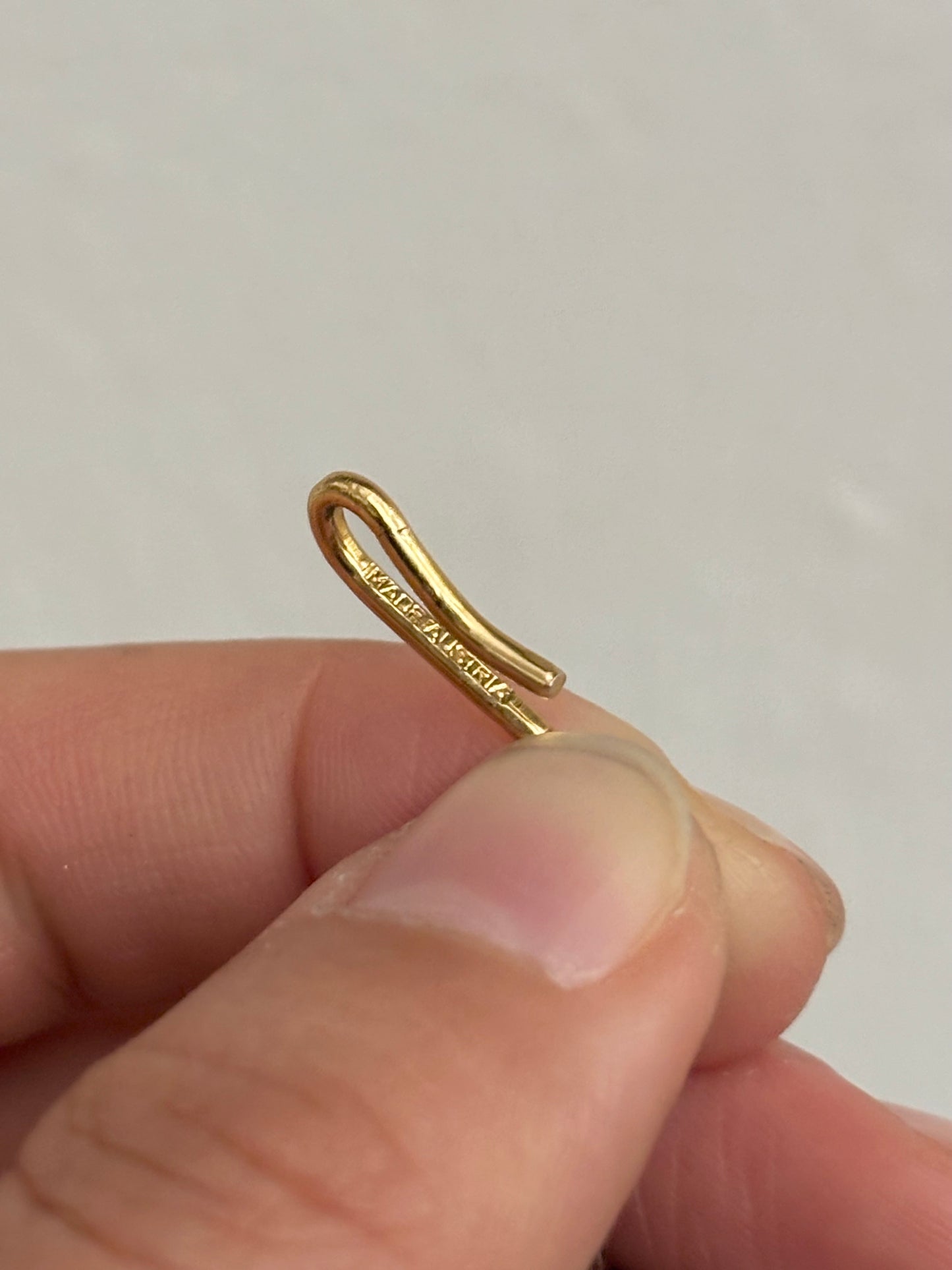 50-60s Austria mirror ball necklace