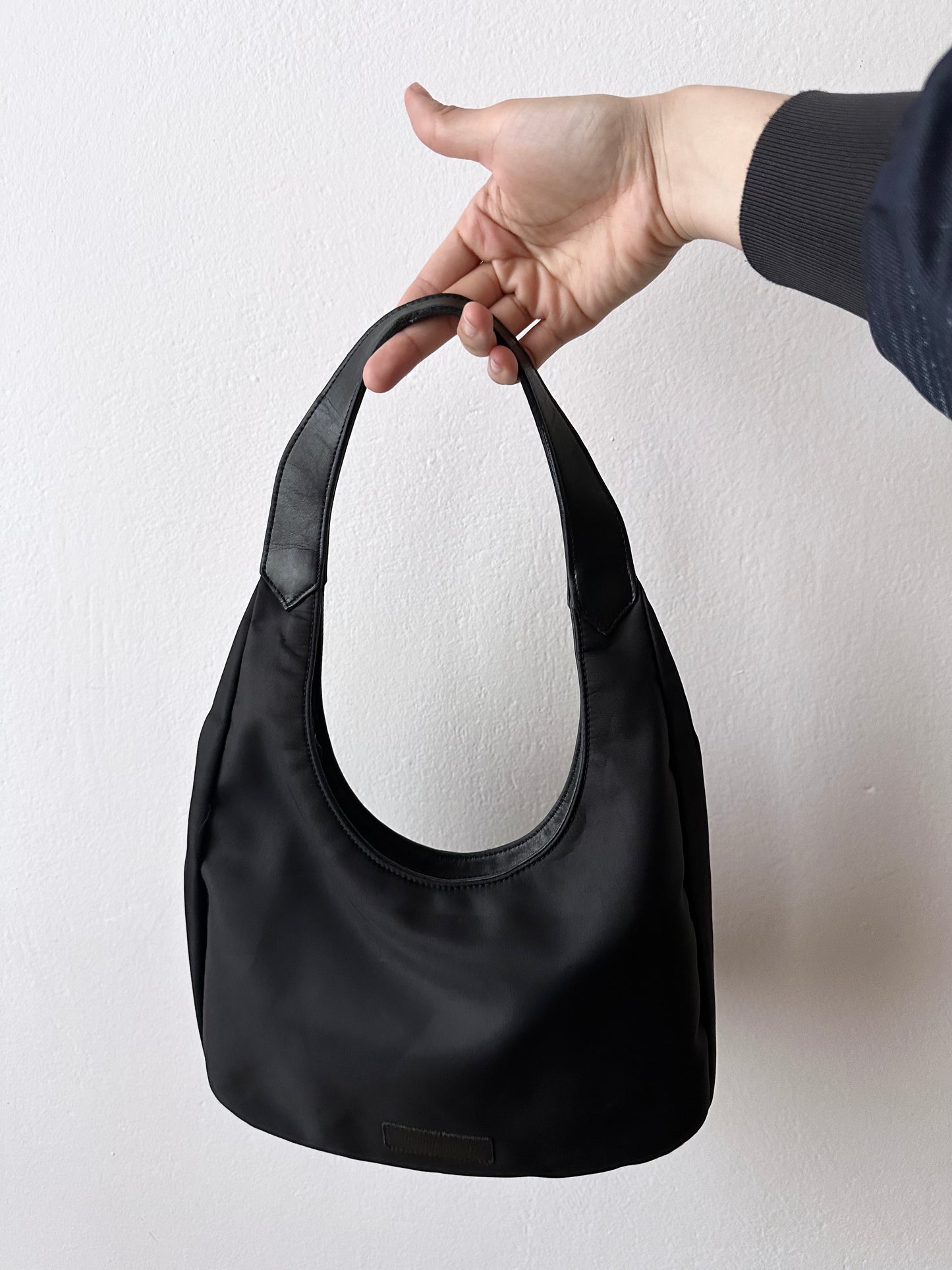 Katharine Hamnett London nylon leather bag