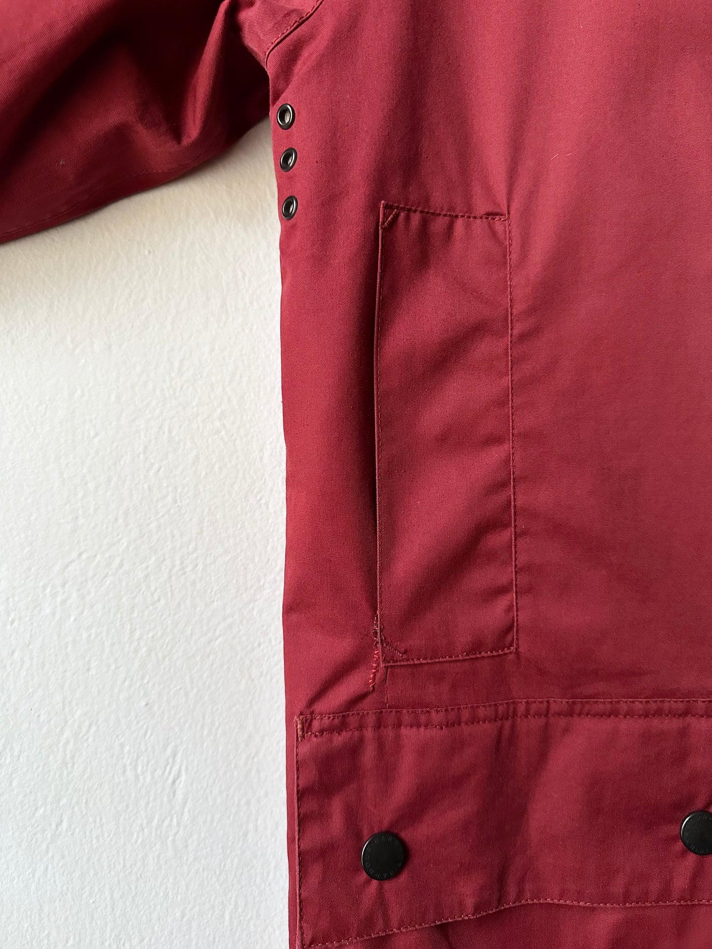 Barbour Beaufort nonwaxed hunting jacket