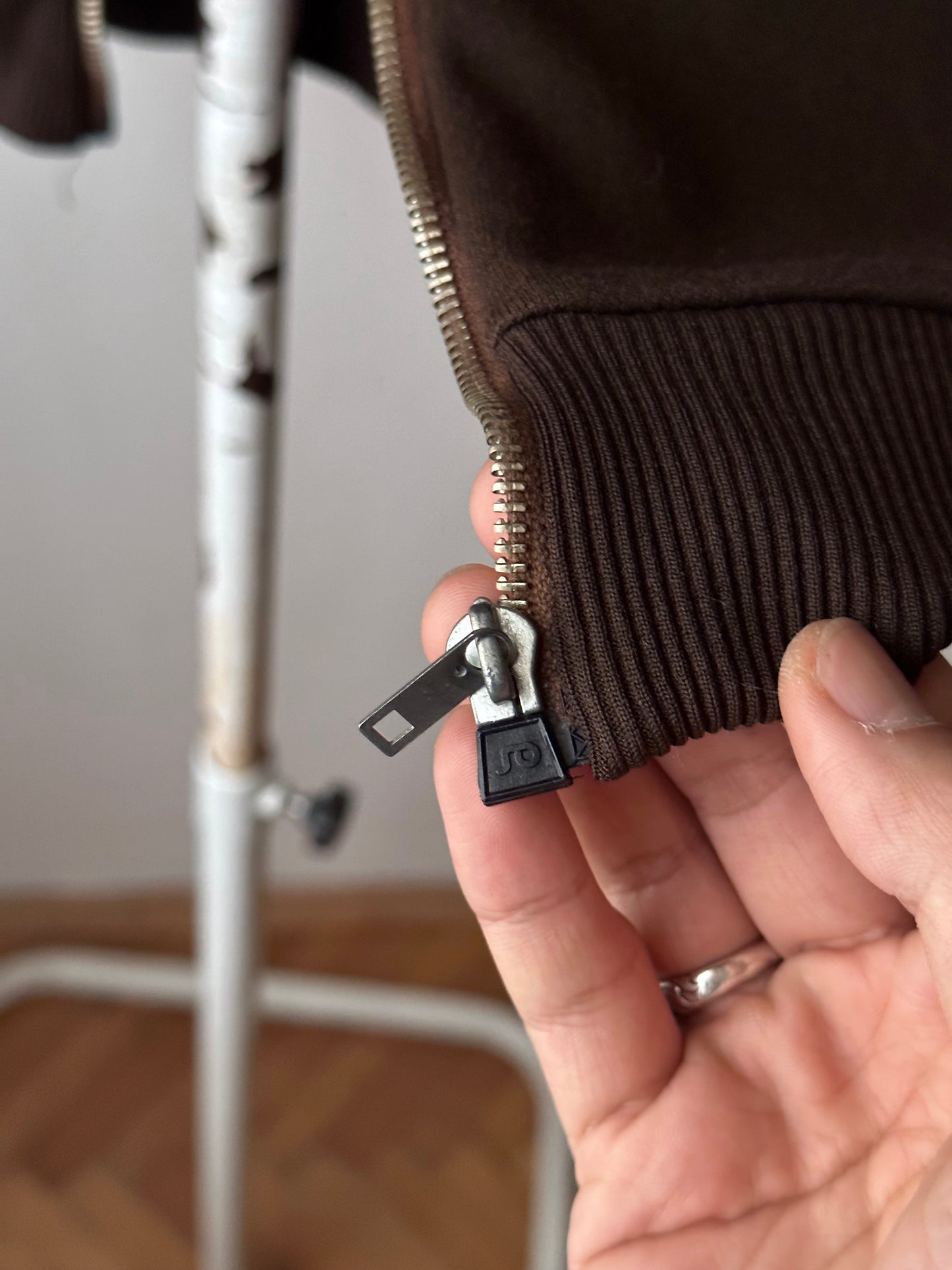 Vintage East-German military training jersey top