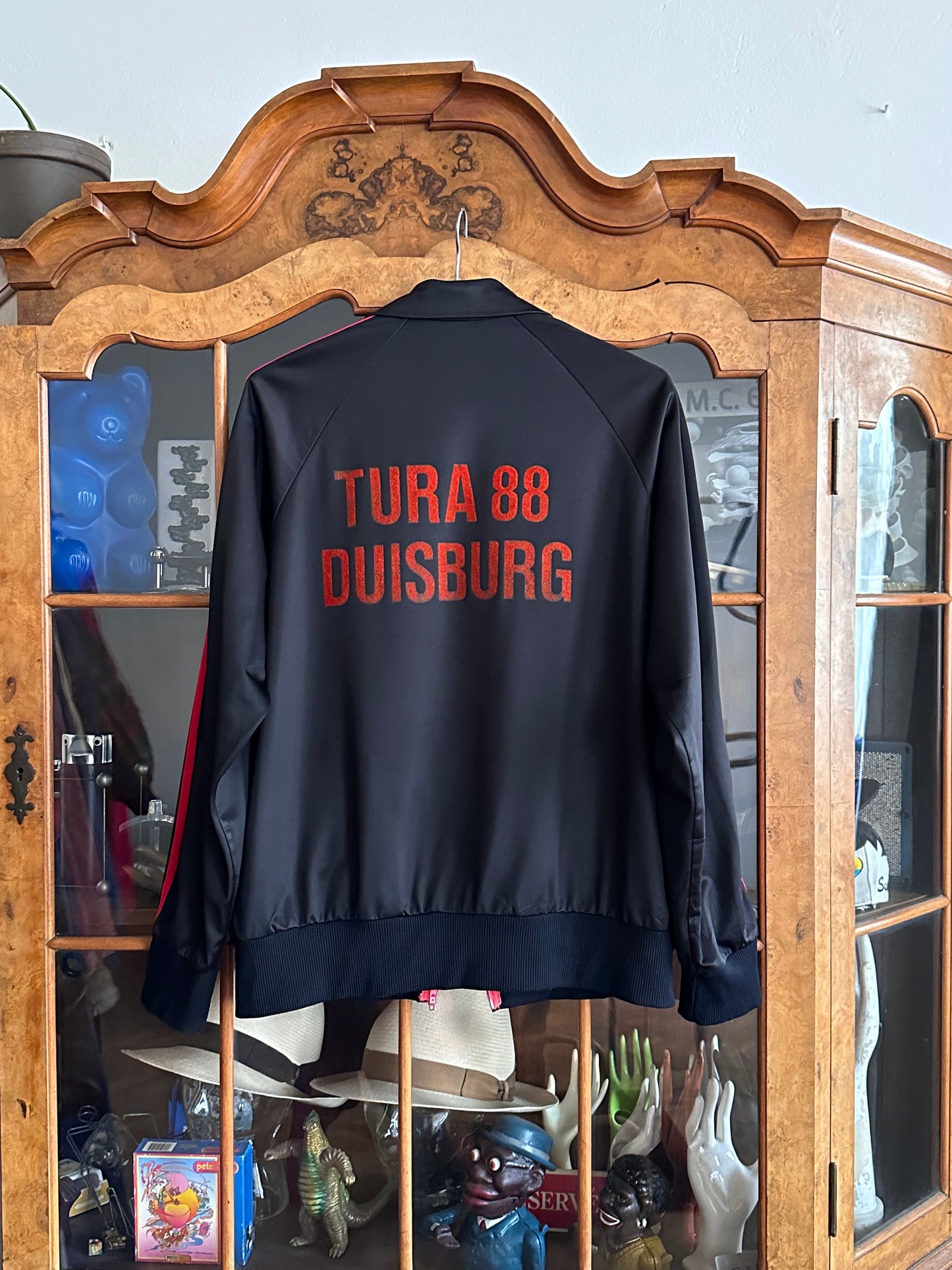 1970's Adidas Schwahn jacket. West-Germany 70's Vintage Vintage store clothing Toto Praha Prague プラハ 古着屋 古着 70年代 アディダス ヴィンテージ ユーロ古着 西ドイツ製 ヨーロッパ古着