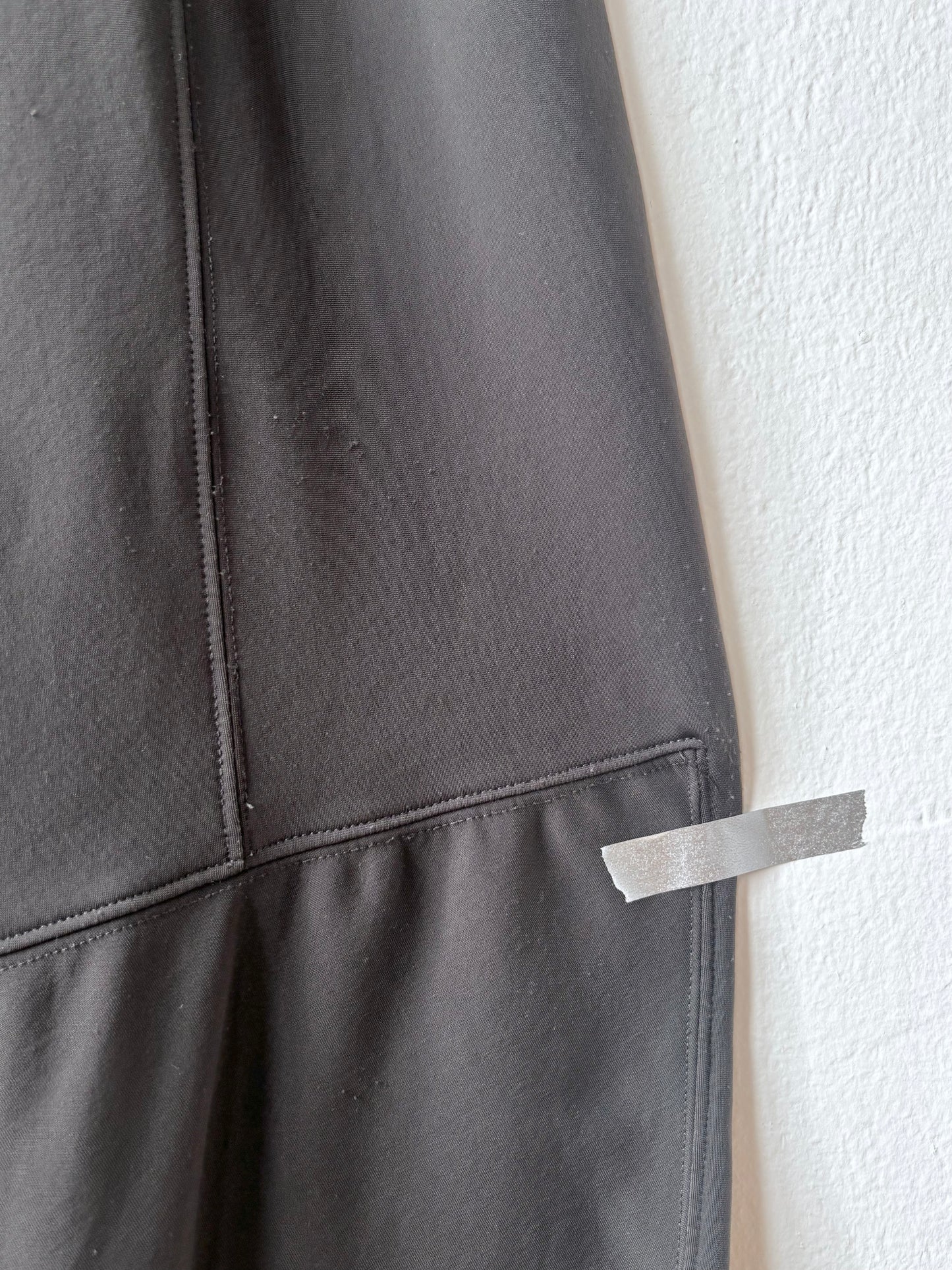 90s Marithé + François Girbaud nylon suspender pants