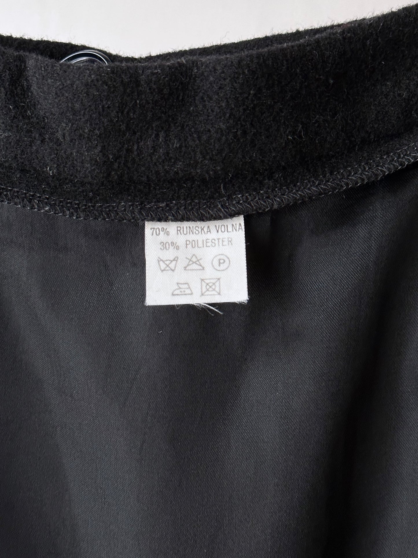 pure wool fleece skirt