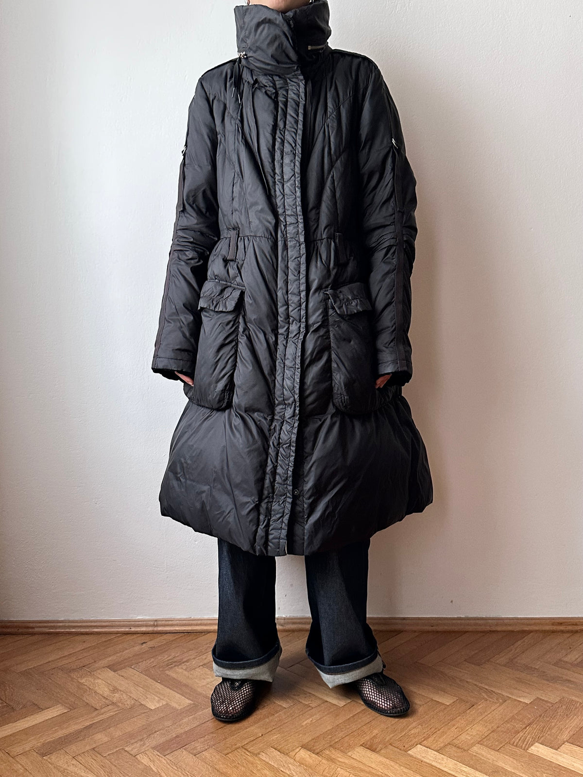 Marithe + Francois Girbaud eider down coat