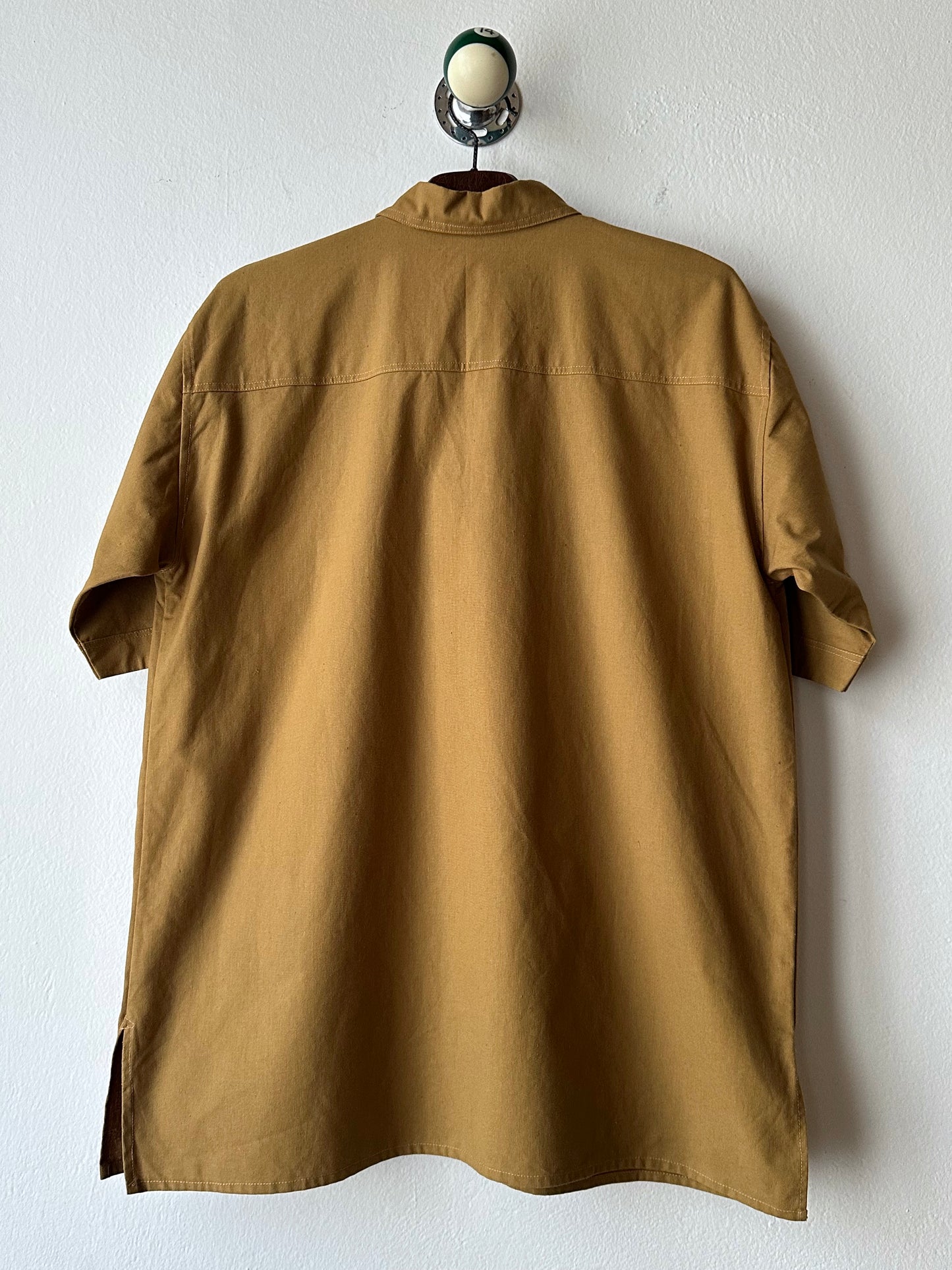 Brown pullover shirt
