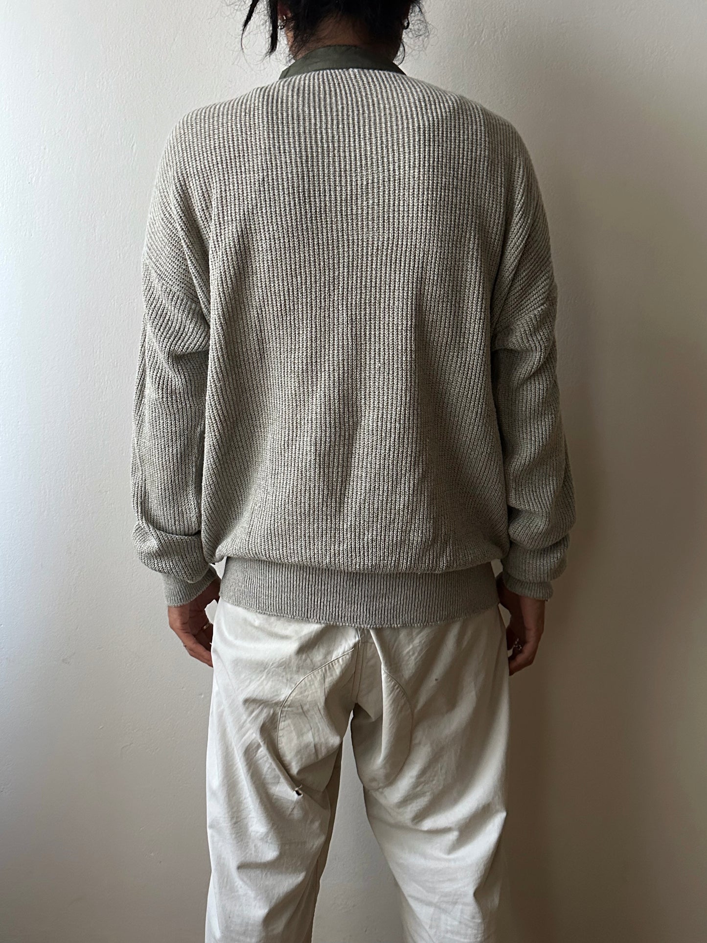 1980s Italy Linen Jumper