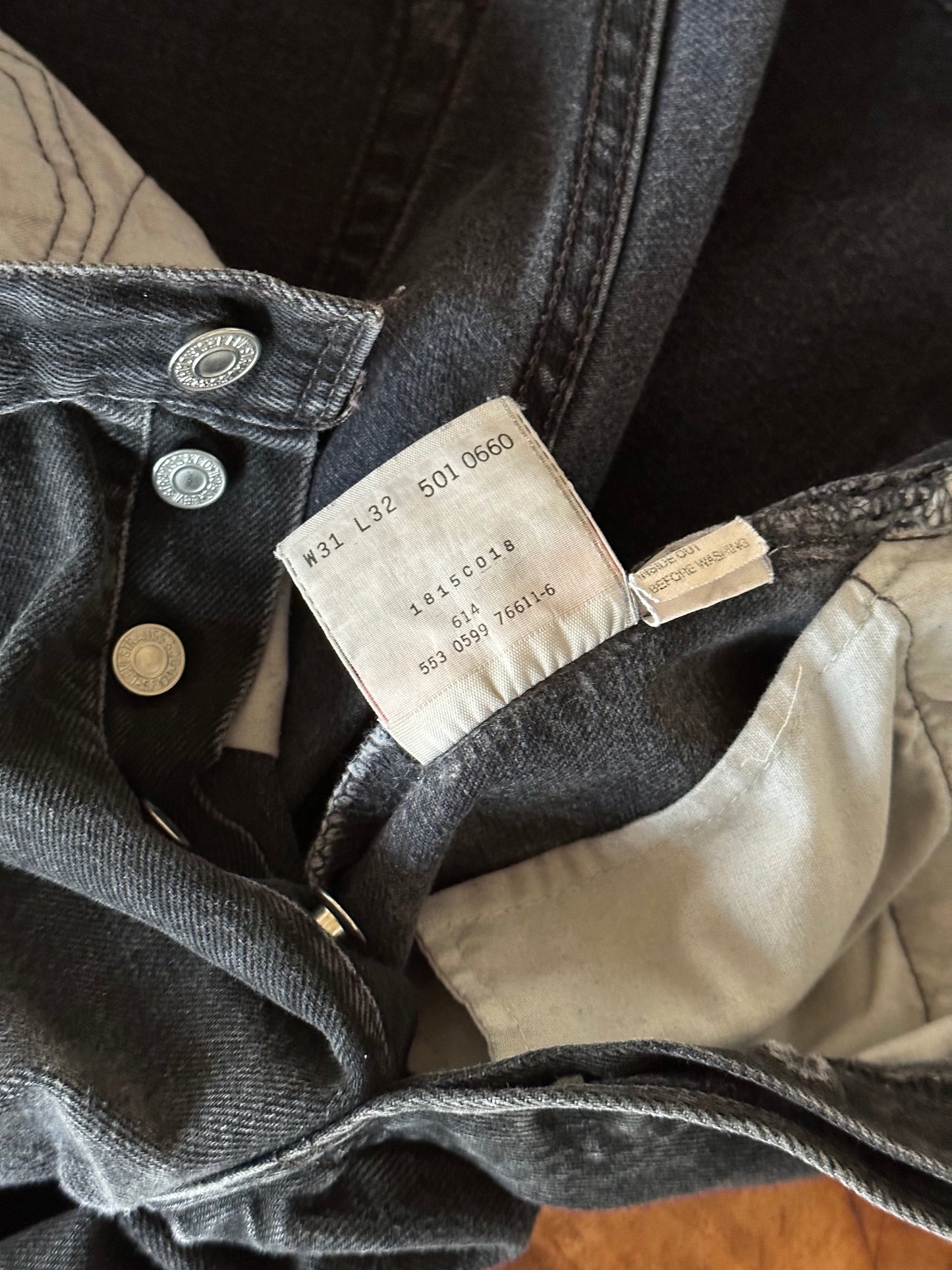 90s Levi's 501 USA 黒デニム リーバイス 90's 1990's 90年代 made in usa アメリカ製 アメリカ古着 vintage denim ヴィンデージデニム