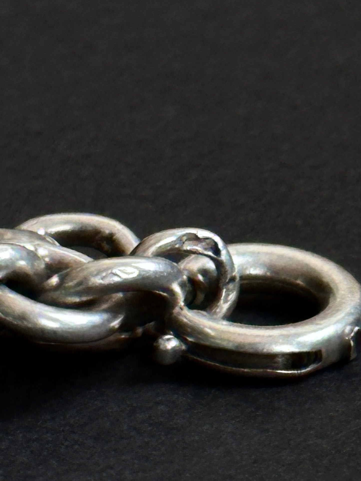 Unknown silver and peel off pink gold