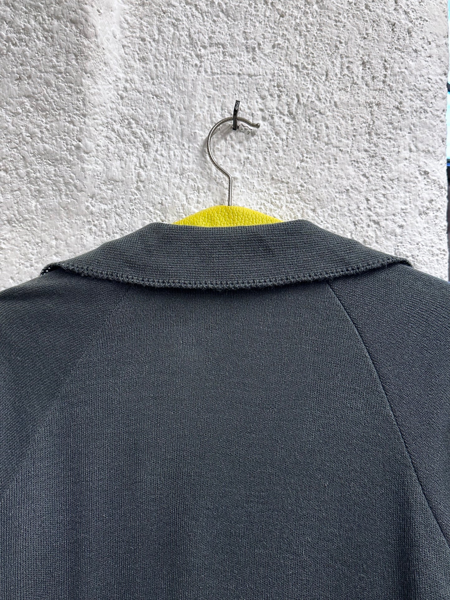 Danish charcoal acrylic polo