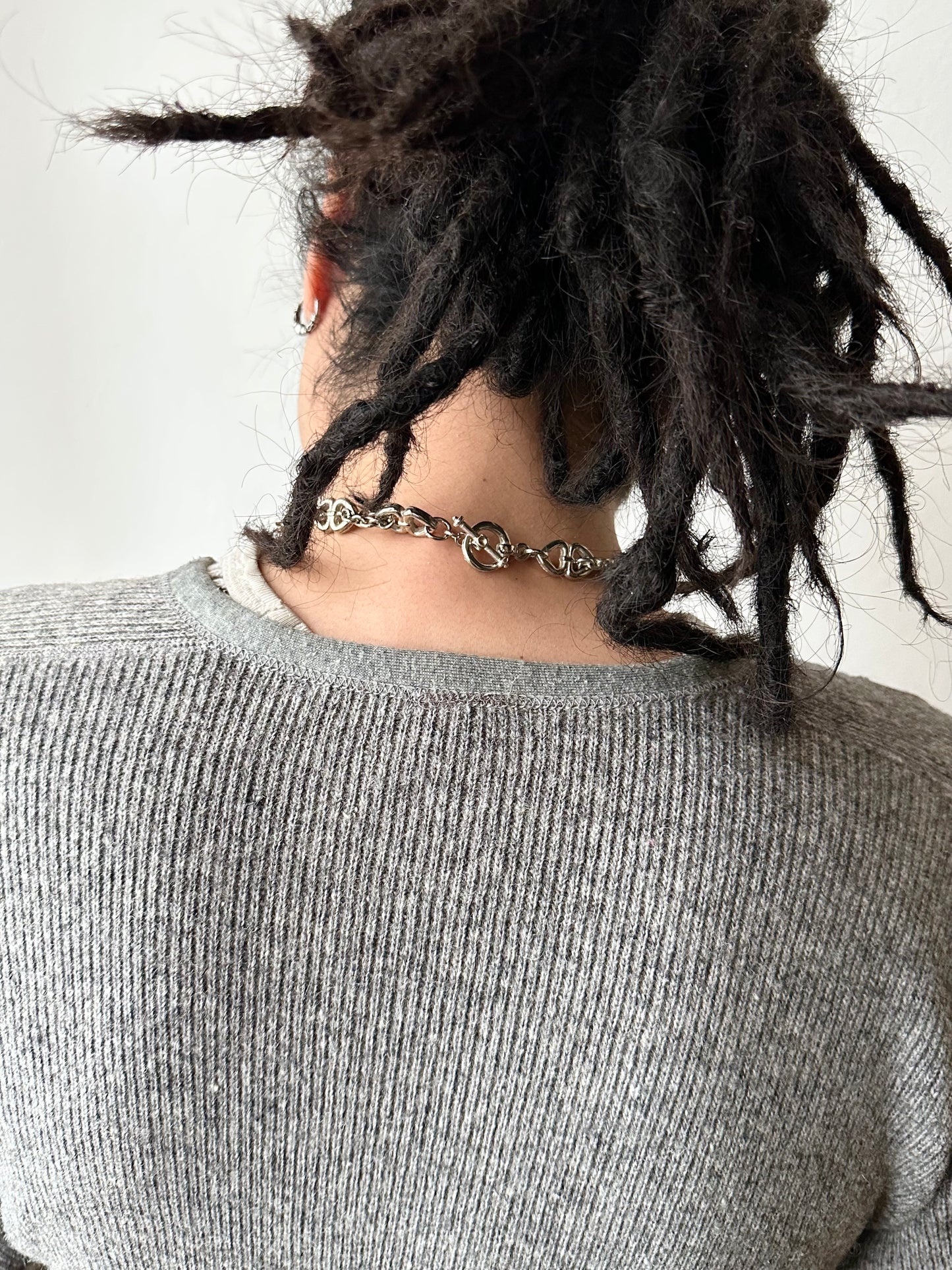 France vintage stunning chain necklace