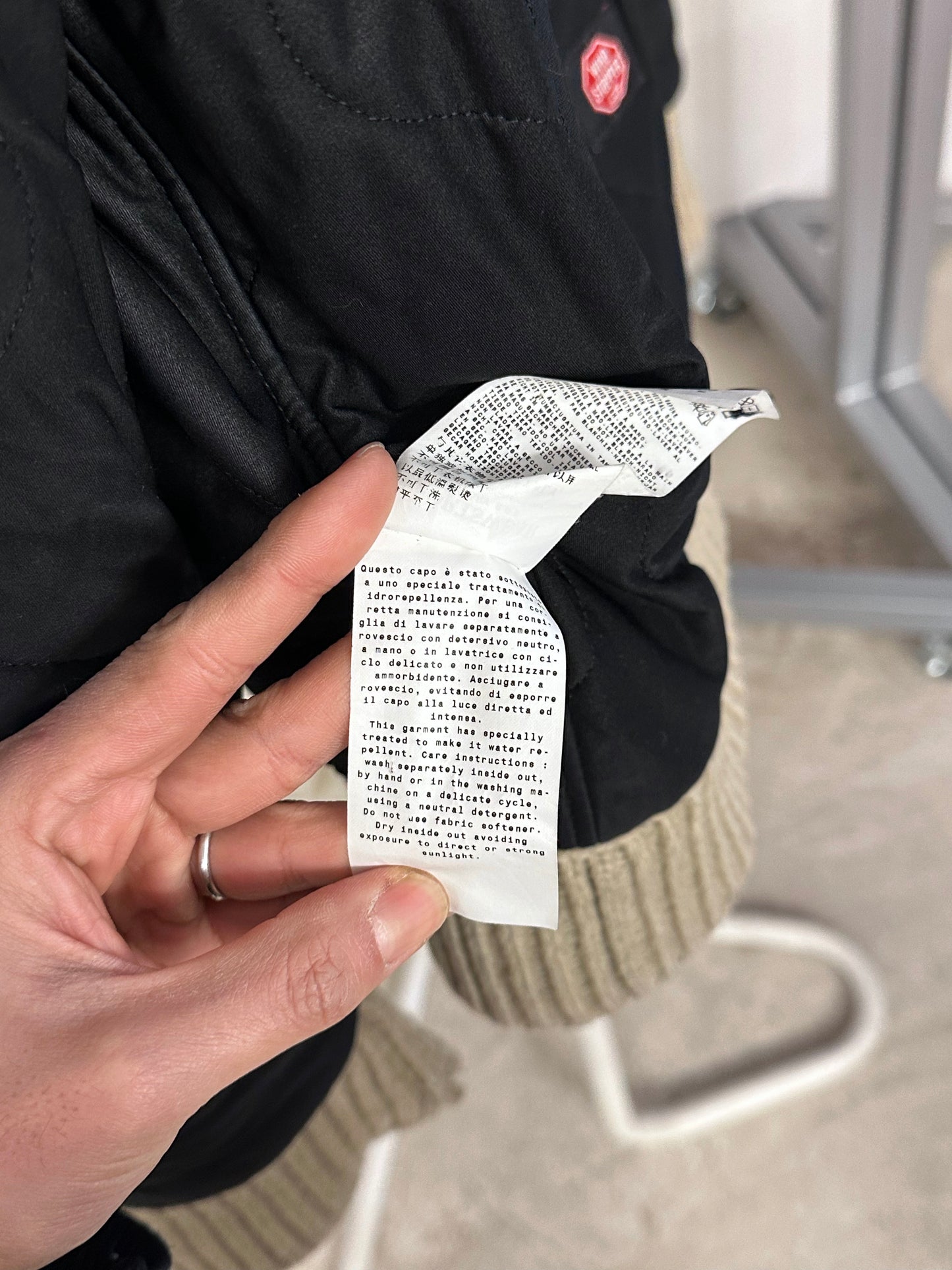 Stone Island Massimo osti CP Company ストーンアイランド マッシモオスティ Made in Italy イタリア製 イタリア古着 Toto 古着屋 プラハ 古着 Praha Prague Vintage store Vintage clothing ヴィンテージ ヨーロッパ古着 ユーロ古着 Wool knit jacket ニットジャケット ニット