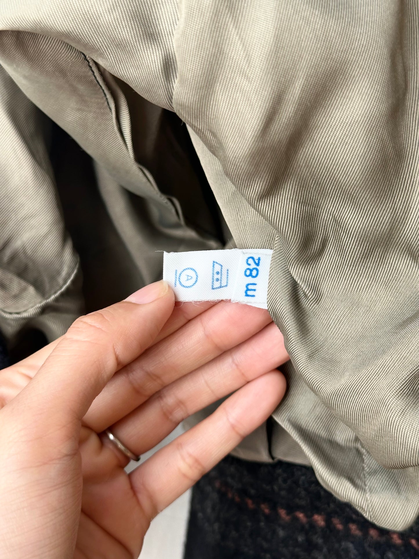 1980s GDR wool double blouson