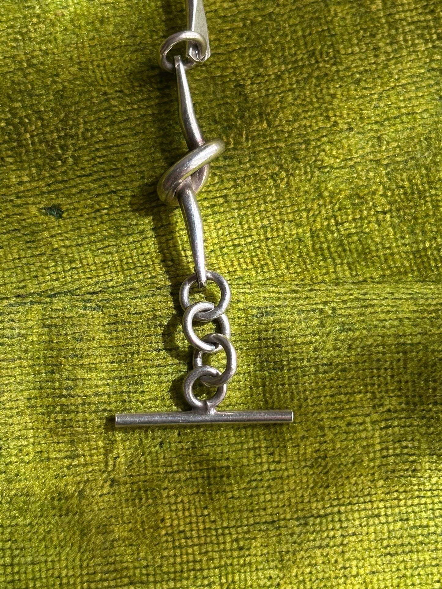 sterling 925 knot link chain