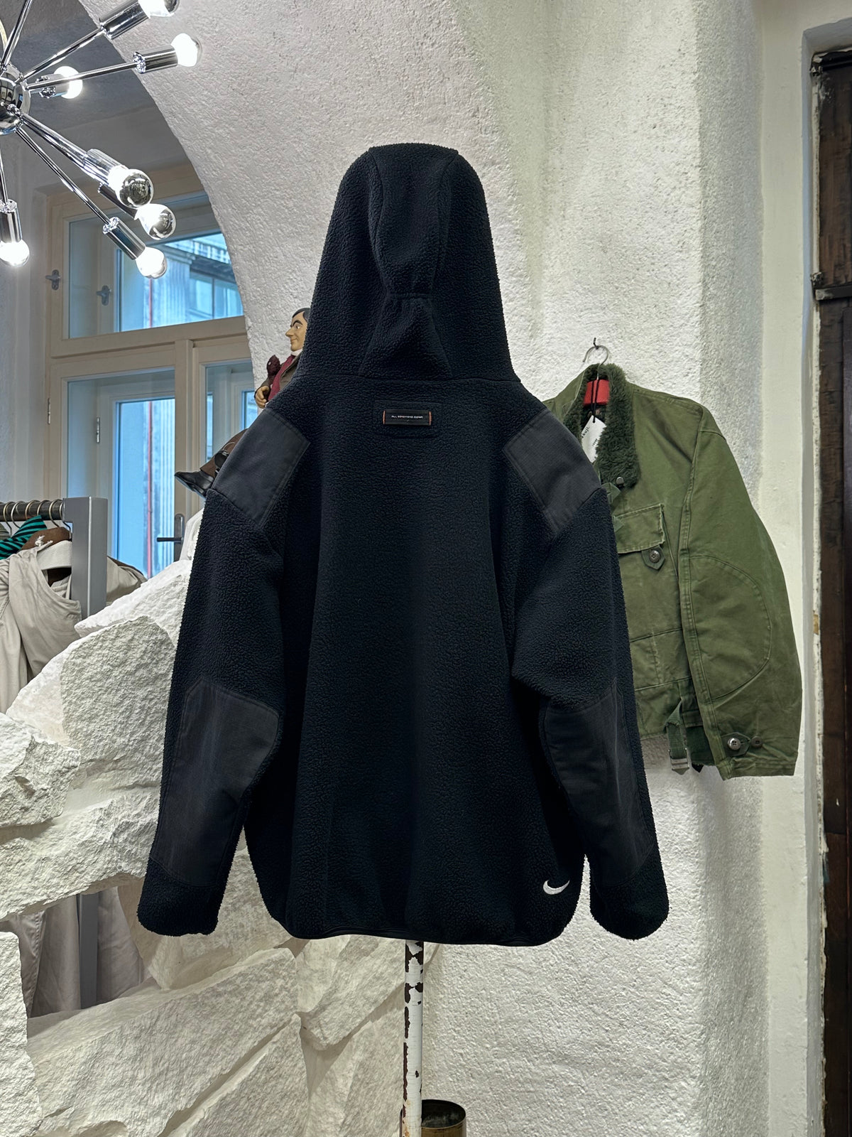 90's 90年代 ナイキ 忍者 Nike Ninja Black 黒 Made in USA アメリカ製 Toto 古着屋 古着 Praha Prague プラハ Vintage ヴィンテージ アメリカ古着 ユーロ古着 ヨーロッパ古着 Vintage store Vintage clothing