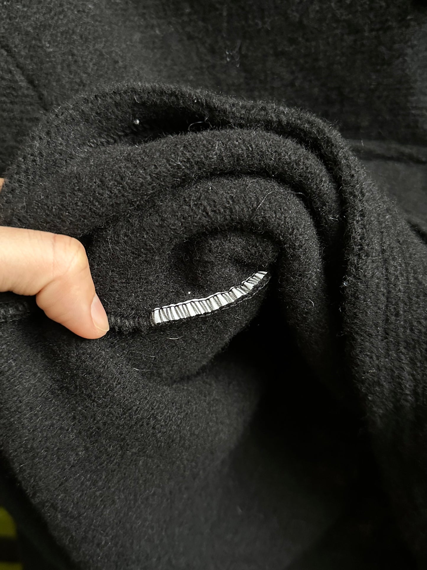 W.&L.T. Walter Van Beirendonck black hoodie