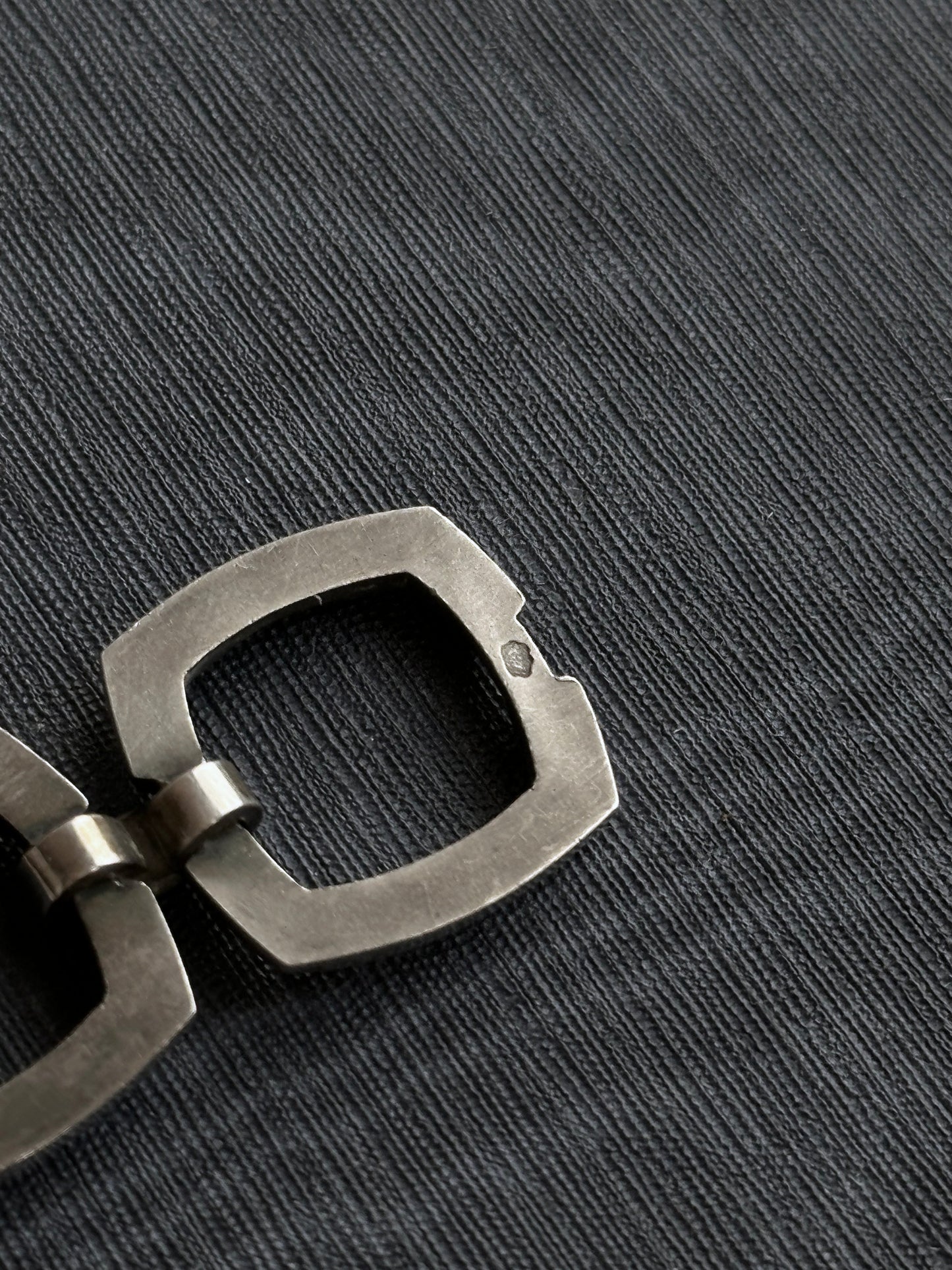 60-70s France silver blue dial watch