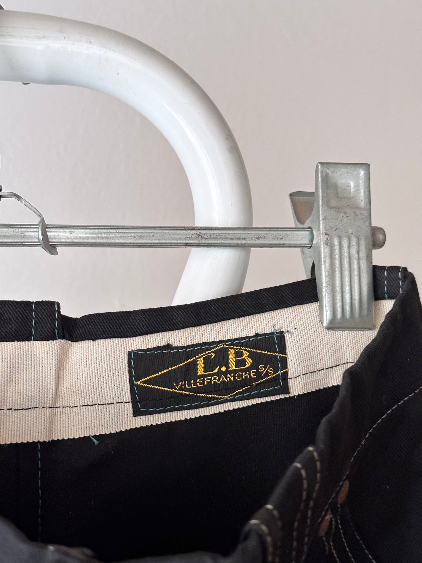 60s France black shorts, dead stock