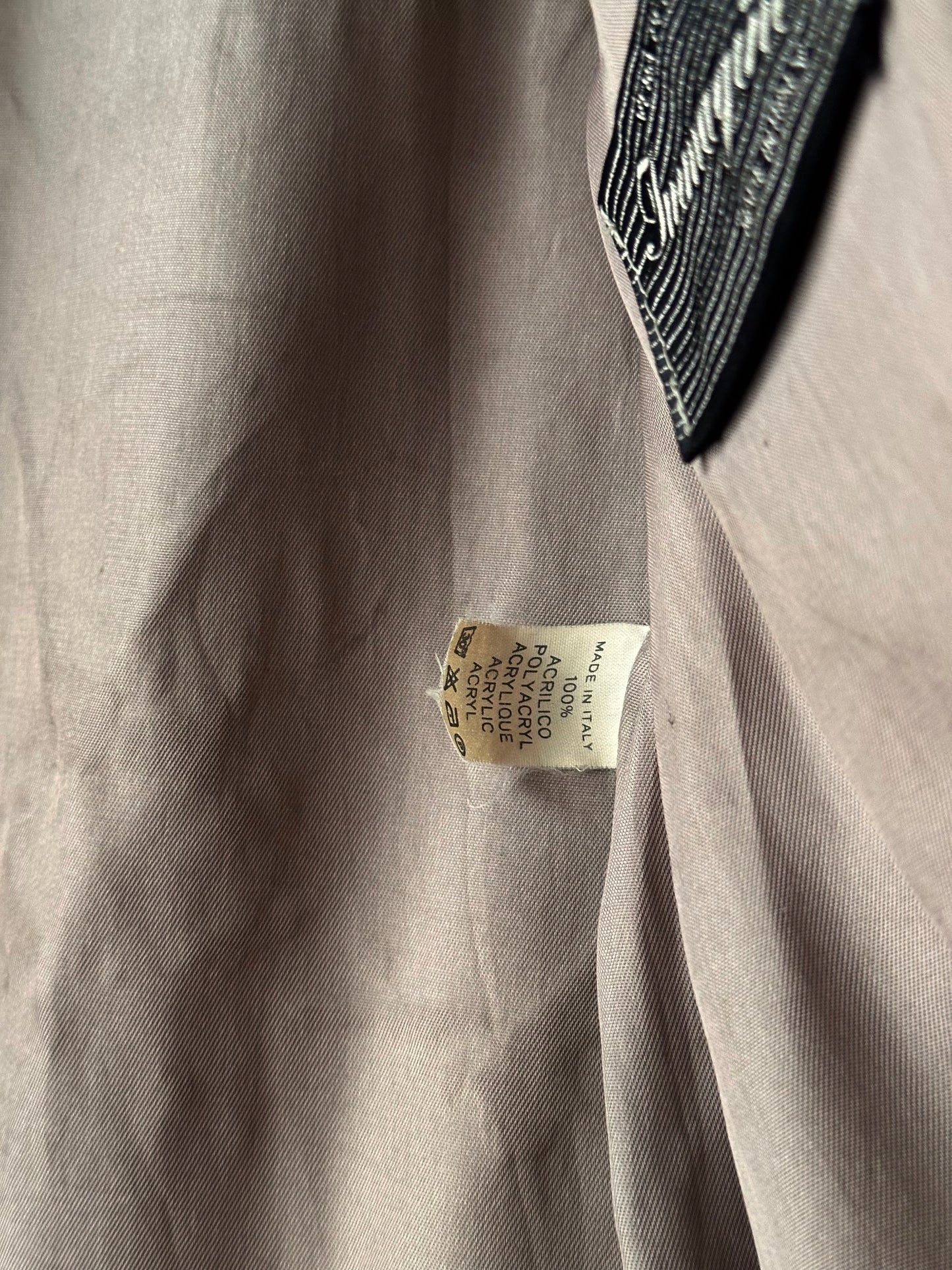 80s Two-tone Italian leather jacket