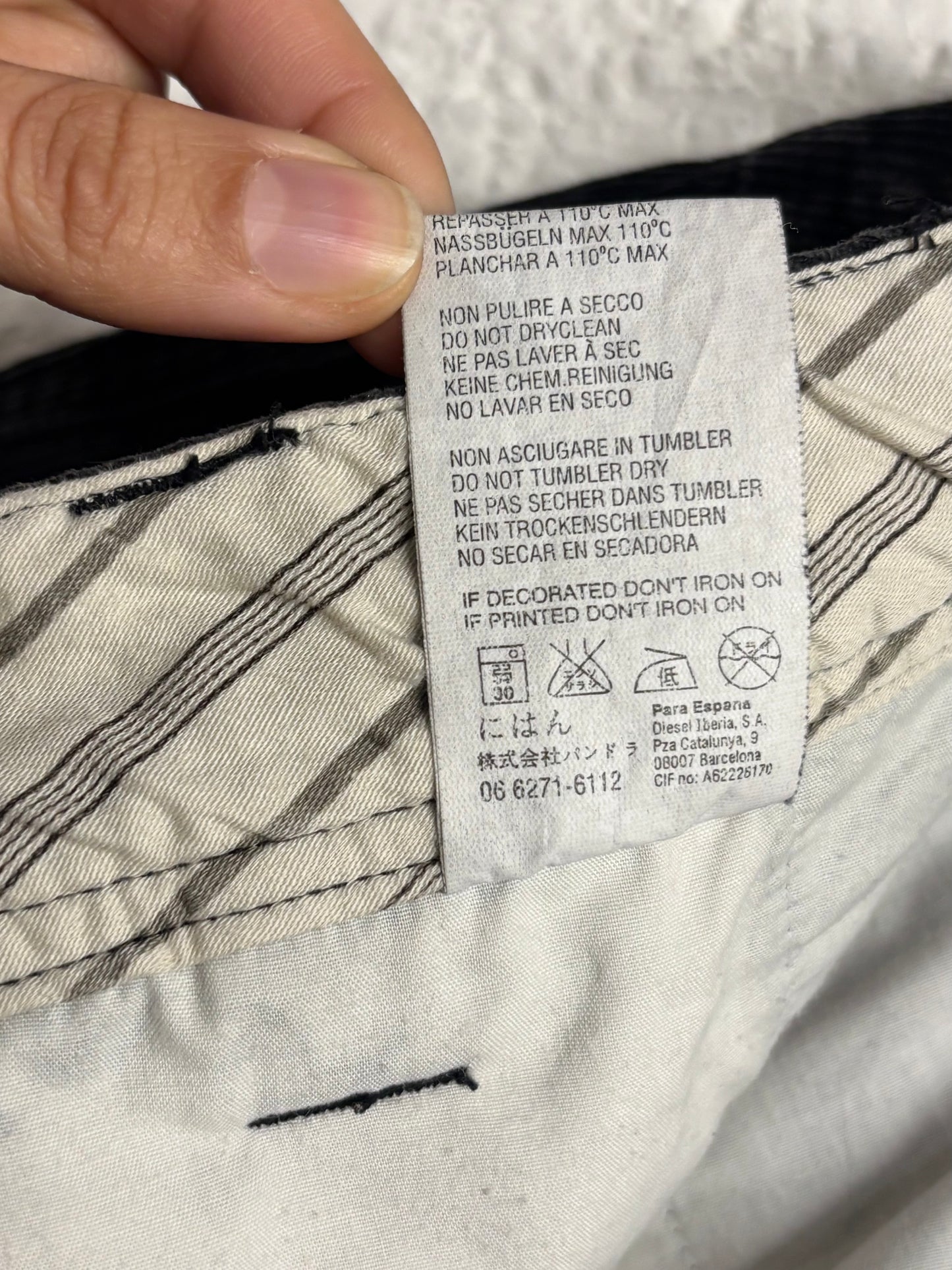 2000s DIESEL black cords