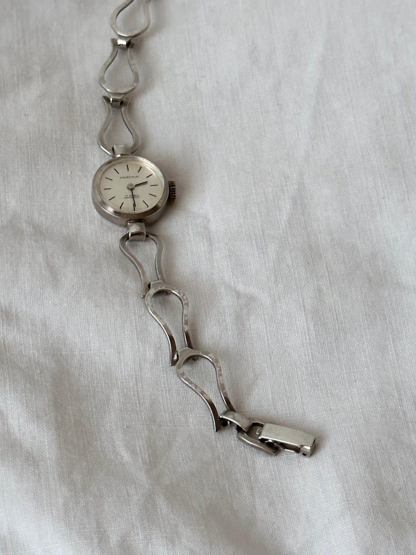 German silver watch 'PRATINA'