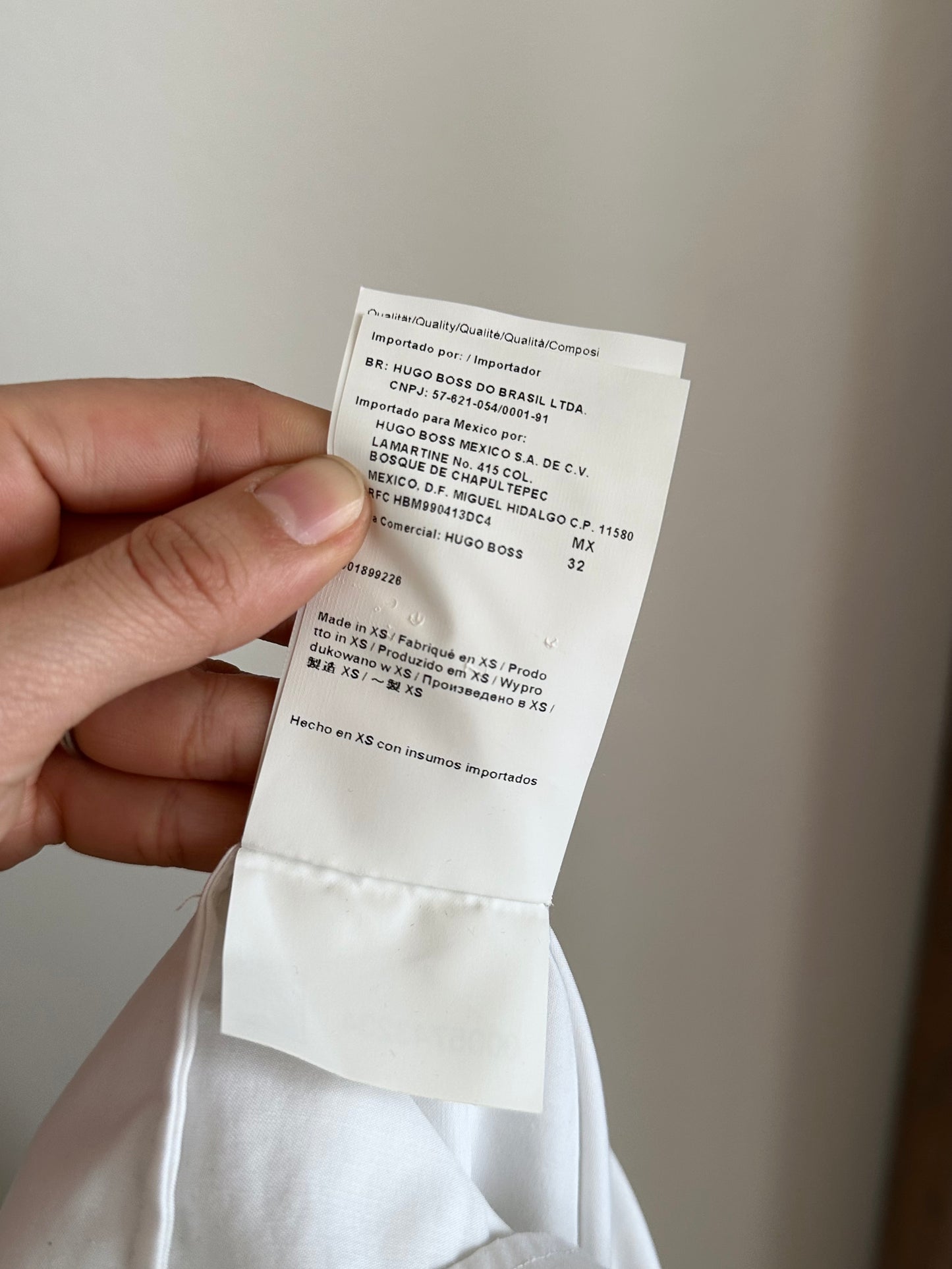 HUGO BOSS cotton blouse