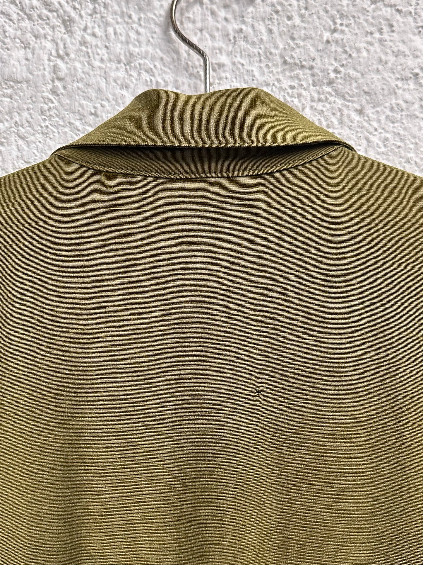 80s khaki viscose jumpsuit