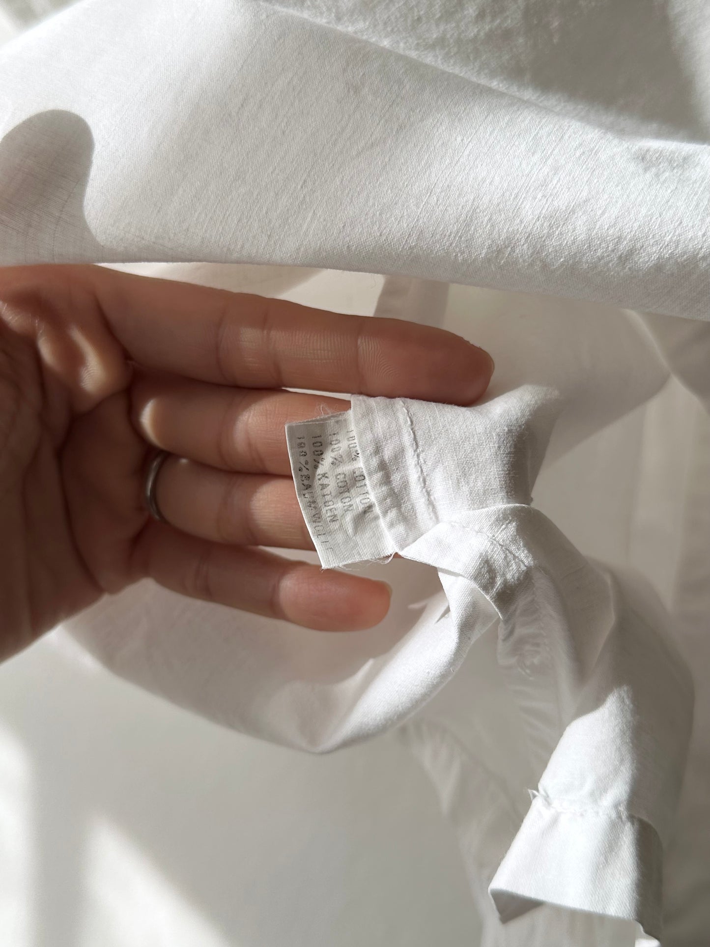 Embroidery big collar shirt